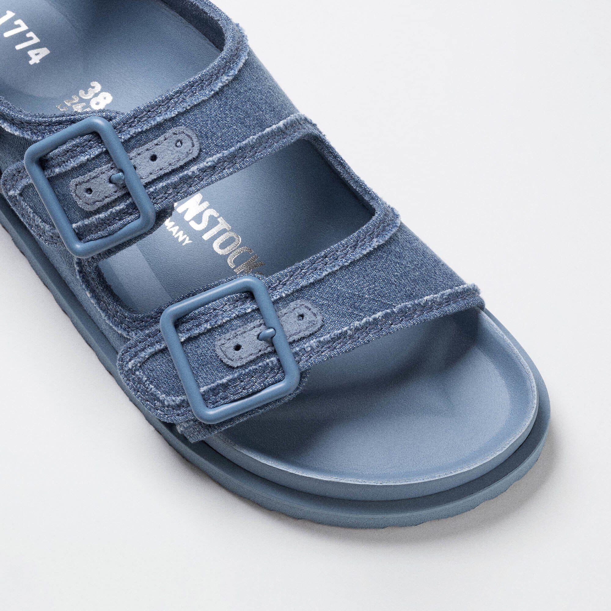 1774 Milano Denim Leather-Cotton - a top view