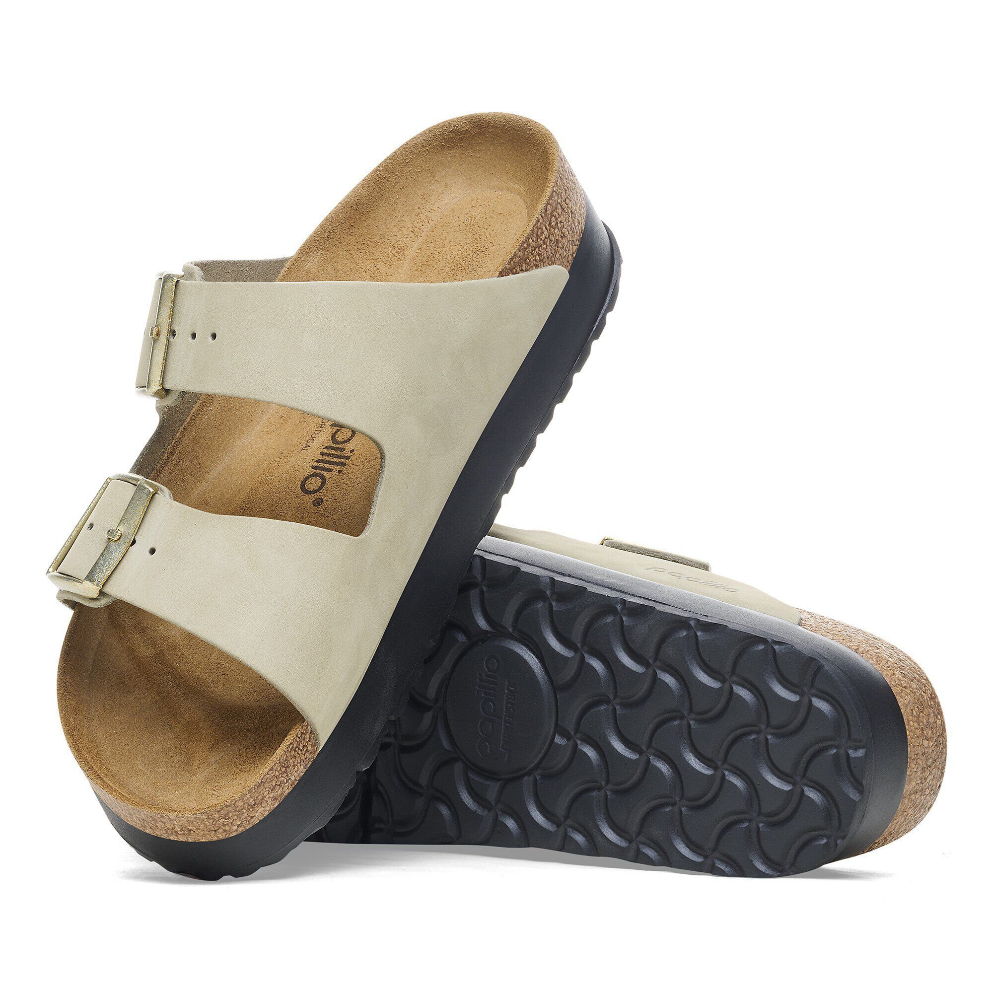 Arizona PAP Flex Platform Nubuk Leather with outer sole details