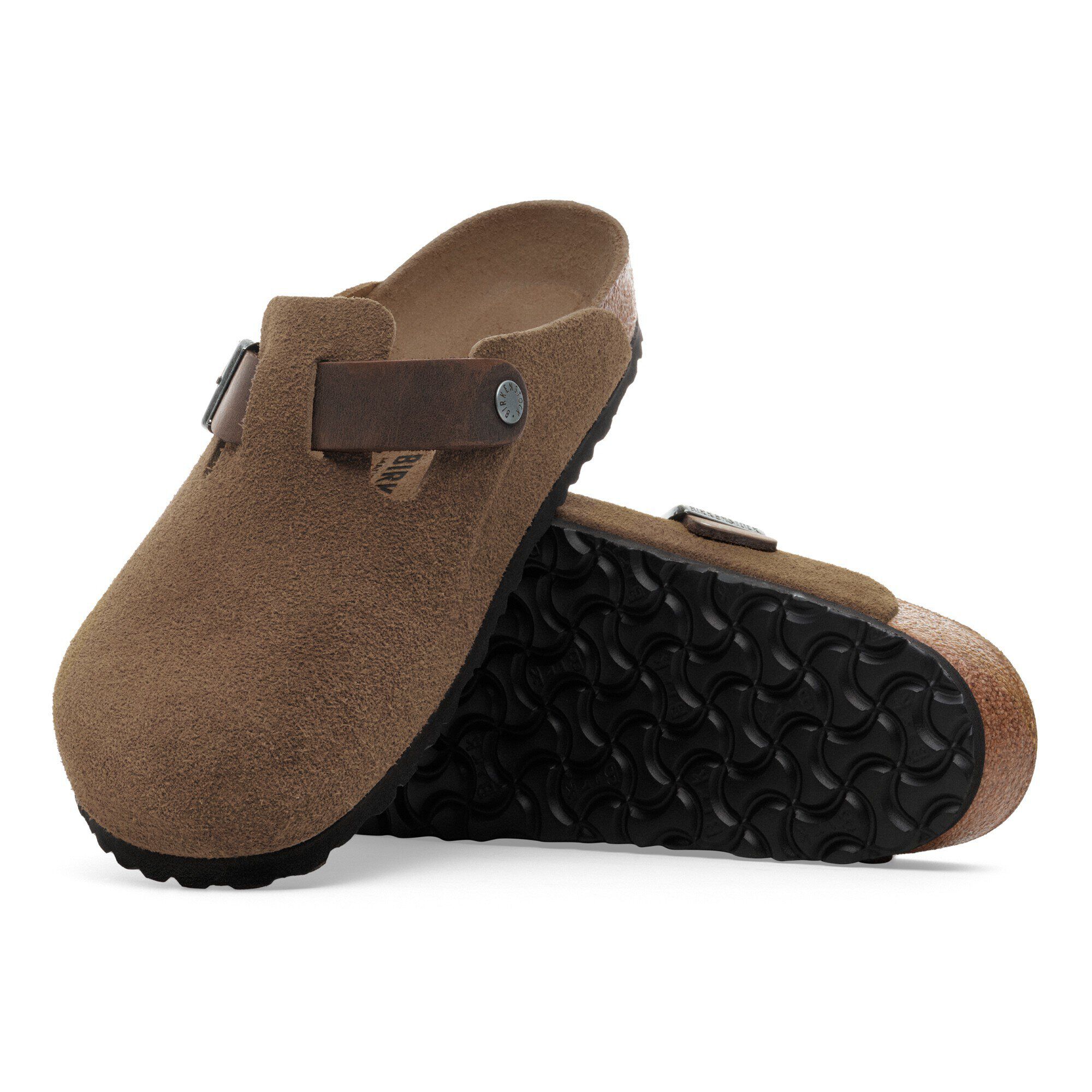 Boston BS Mixed Leather with outer sole details