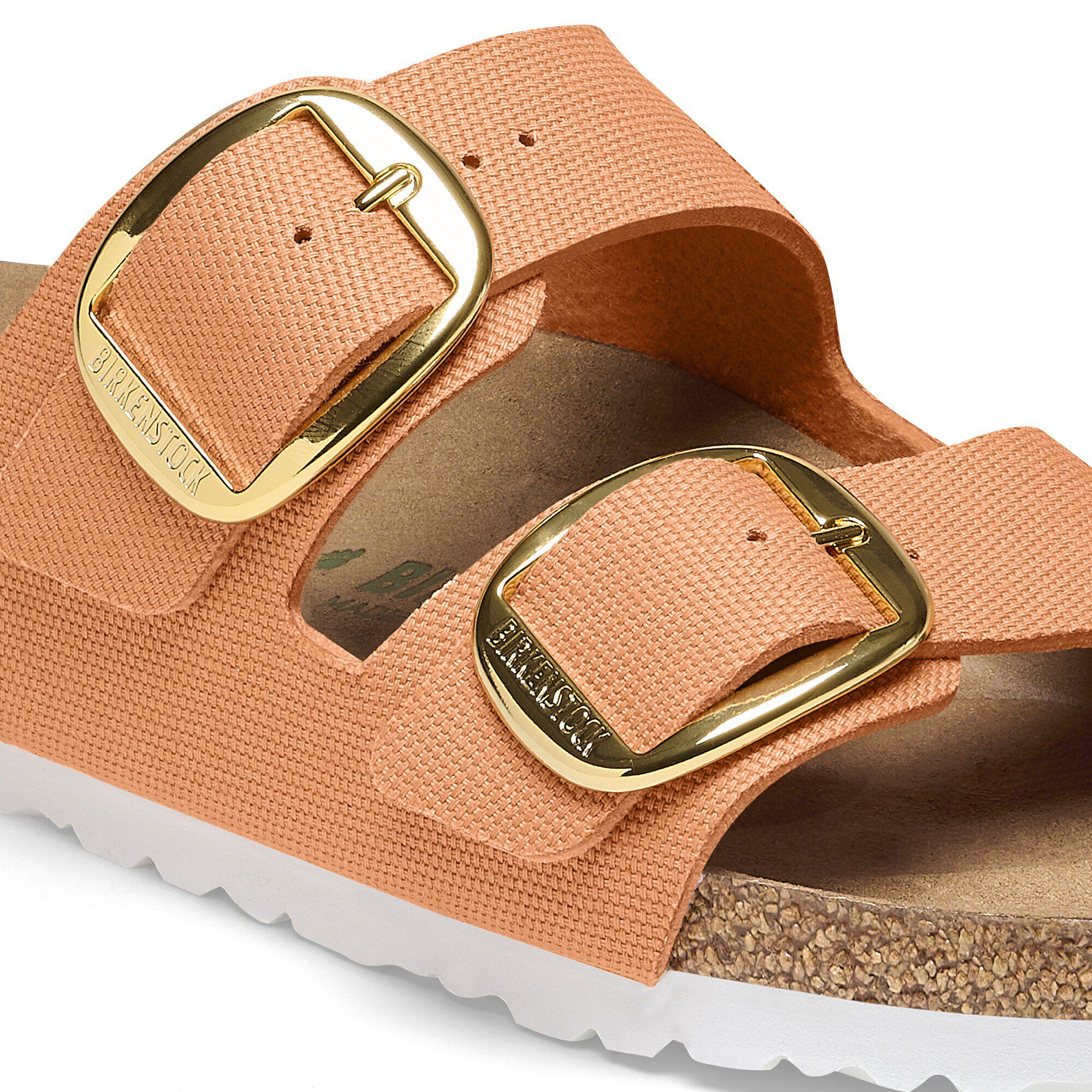 Arizona Big Buckle Rivet Logo Textile Close-up view showing material detail