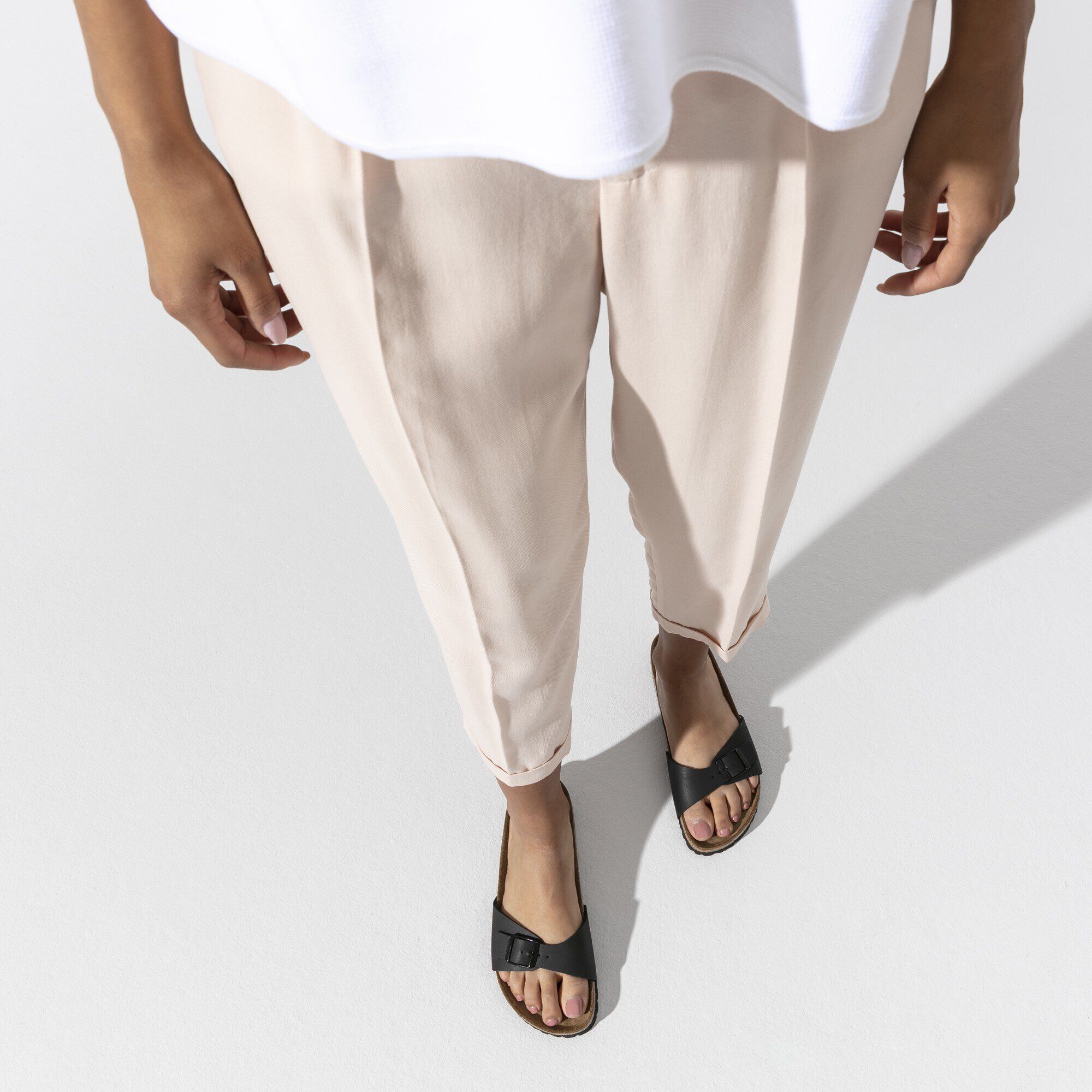 Madrid Birko-Flor with a female model