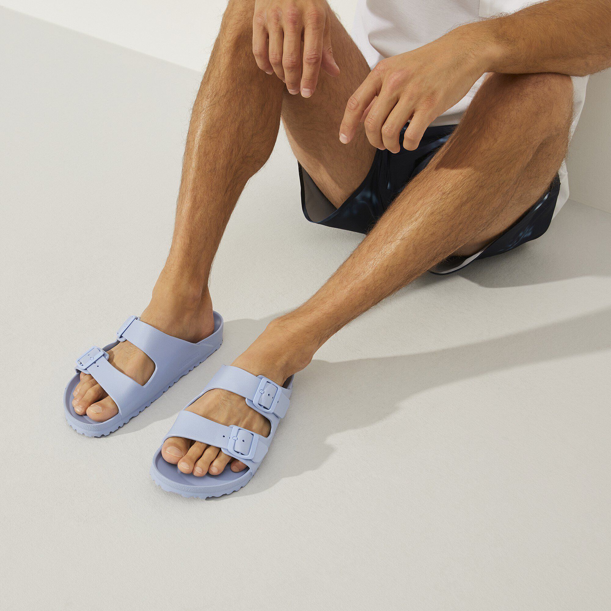   Close-up with a male model