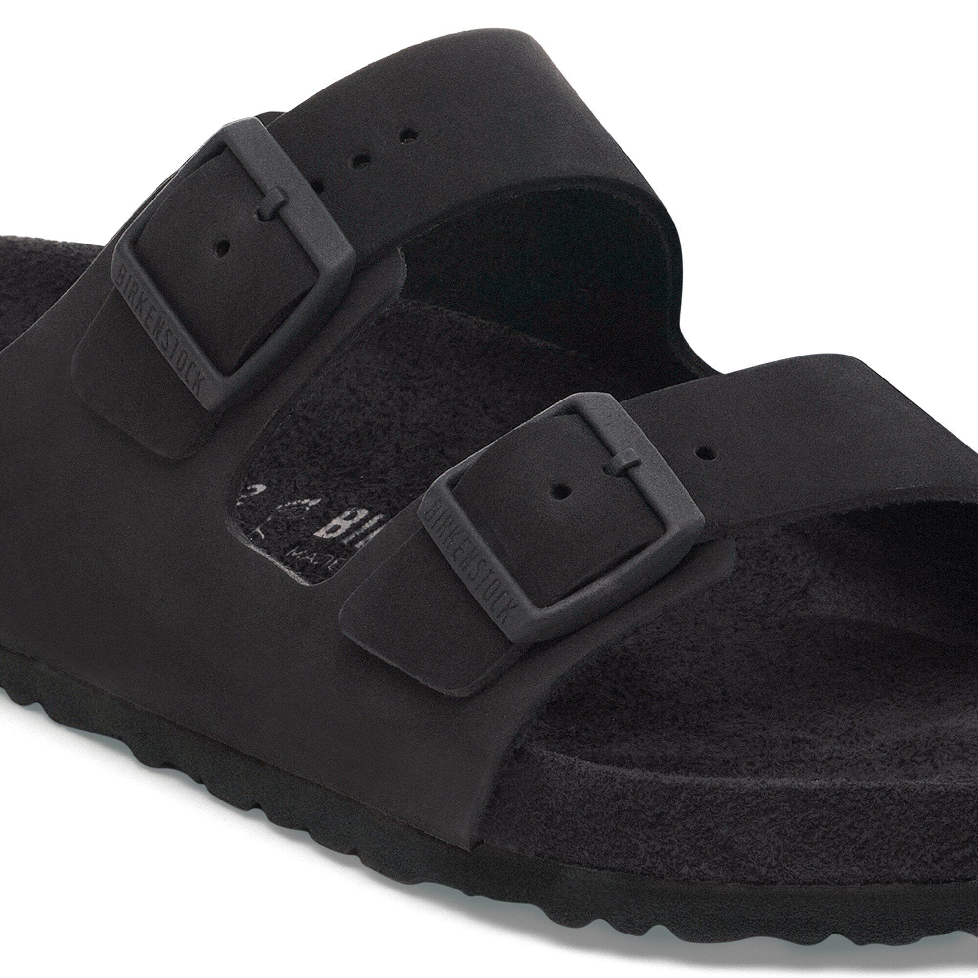 Arizona / アリゾナ」（ヌバックレザー、ブラック）| BIRKENSTOCK（日本）
