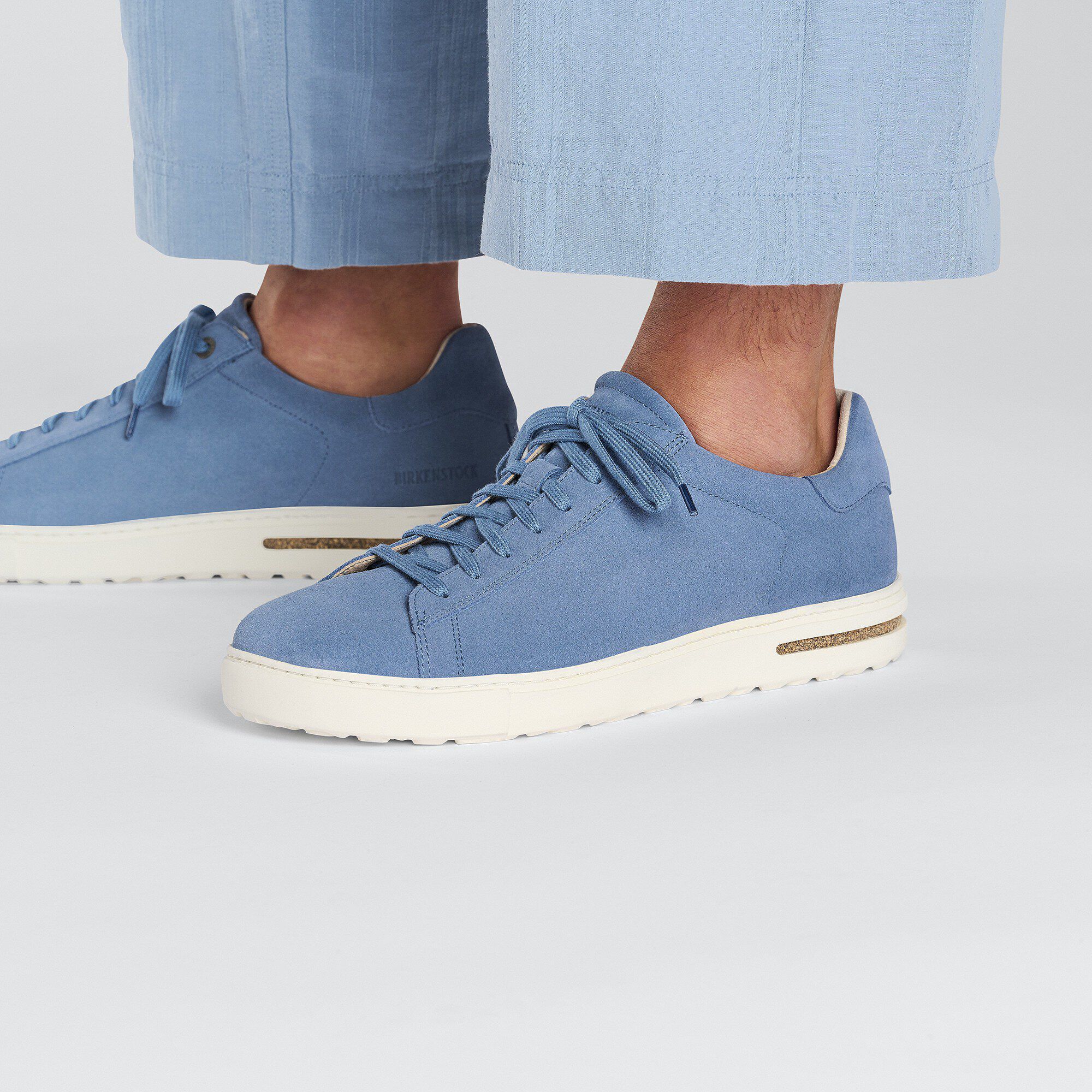 Bend Low Suede Leather with a male model