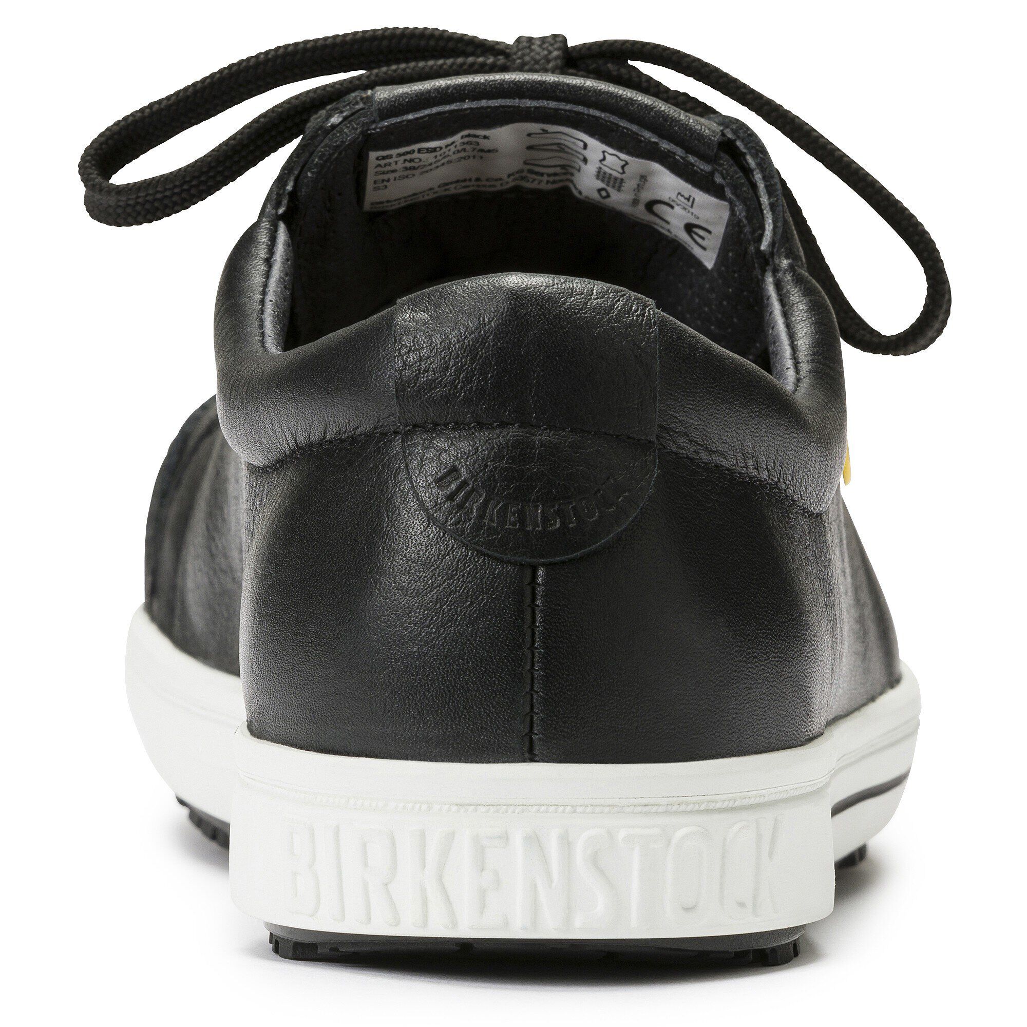 QS 500 ESD Natural Leather in Color Black | BIRKENSTOCK Singapore
