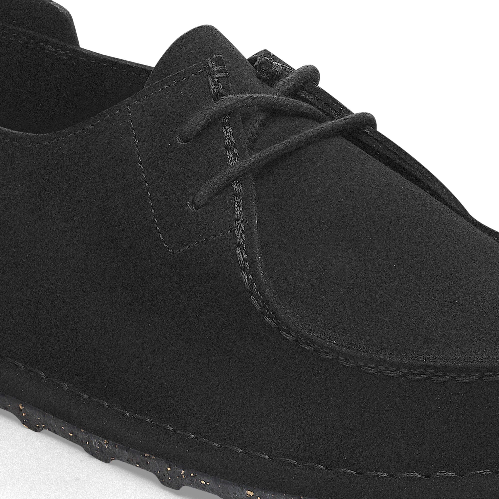 Utti Lace / ウッティ レース」（スエードレザー、ブラック