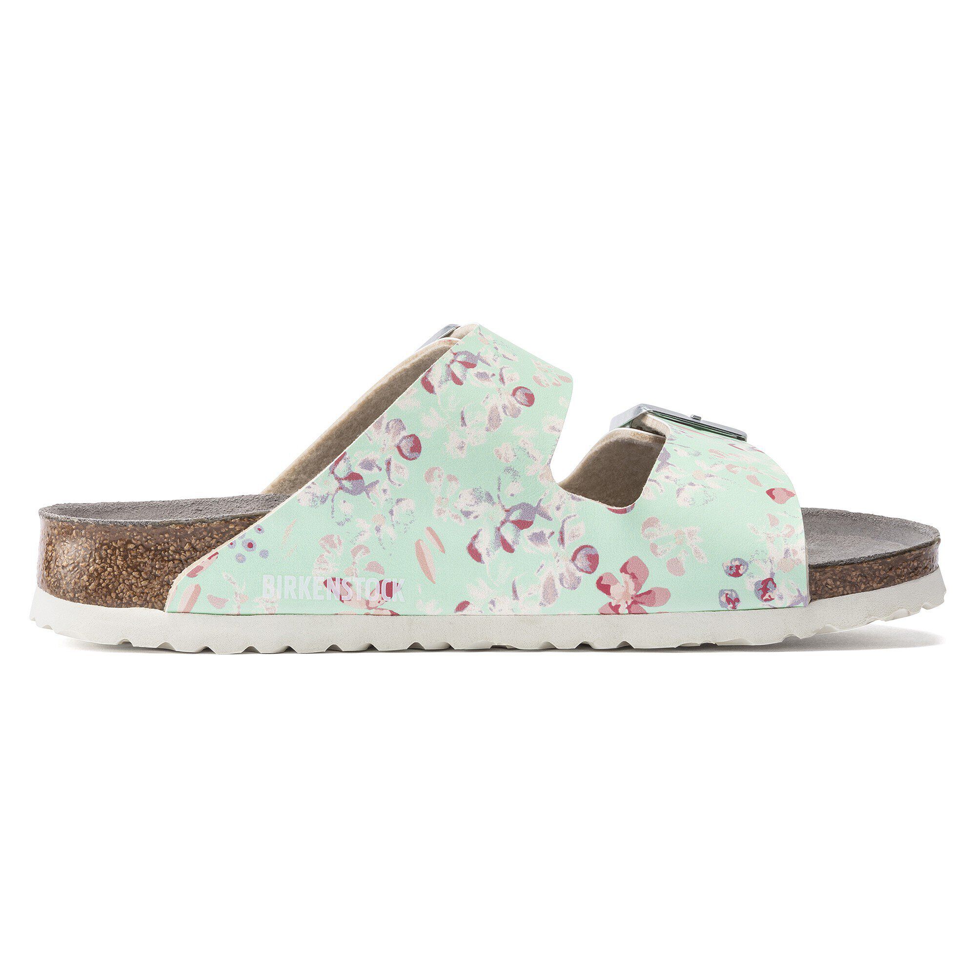 Arizona ESD Birko-Flor in Color Flower Field Mint | BIRKENSTOCK