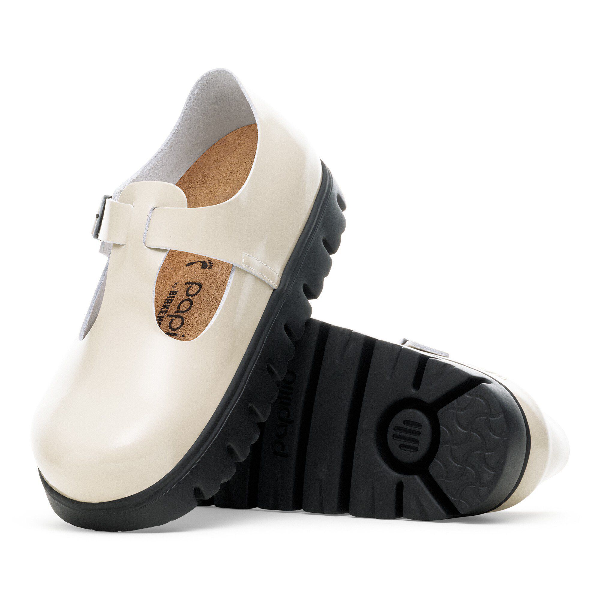 Paris Chunky Natural Leather with outer sole details