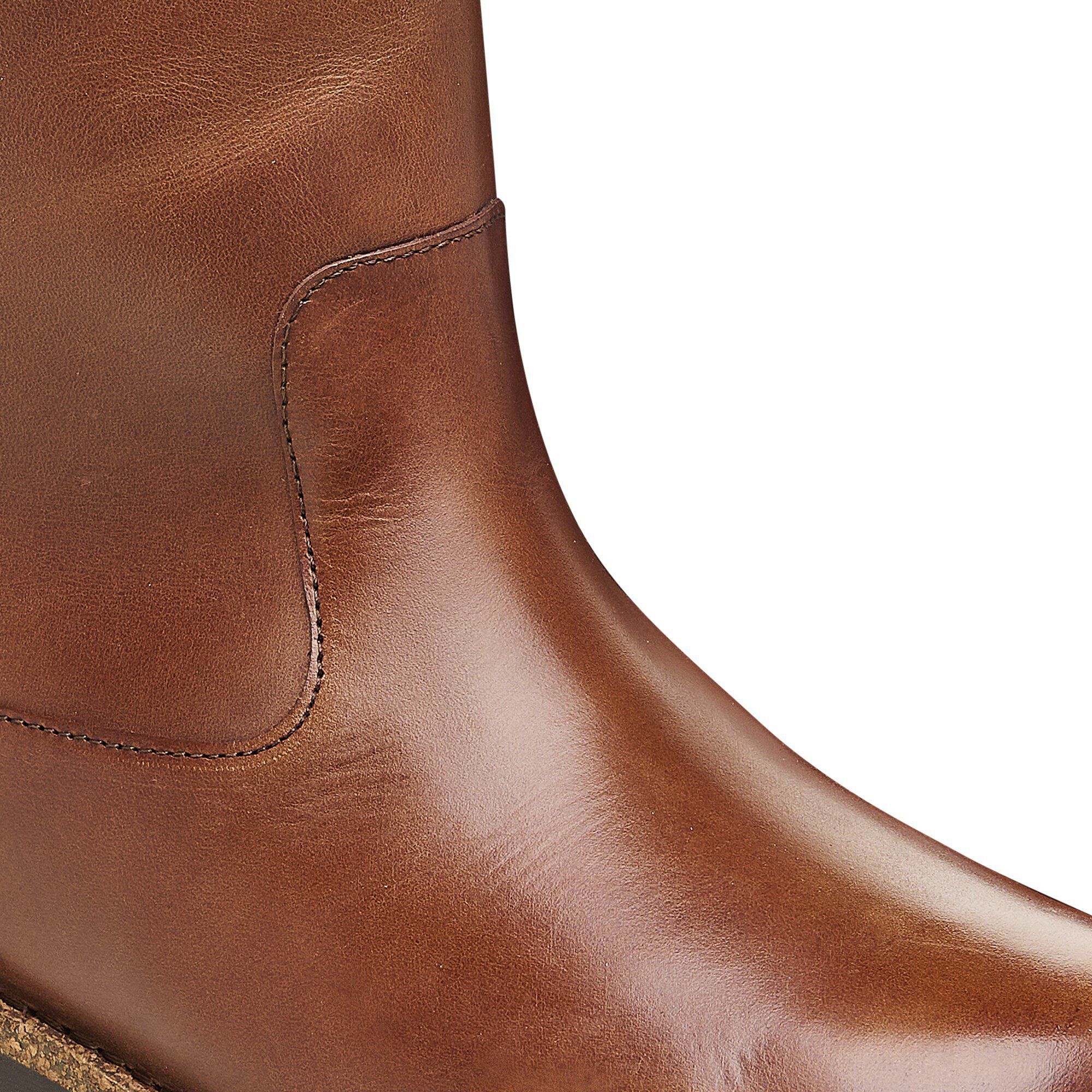 업살라 시어링 천연 가죽 Close-up view showing material detail