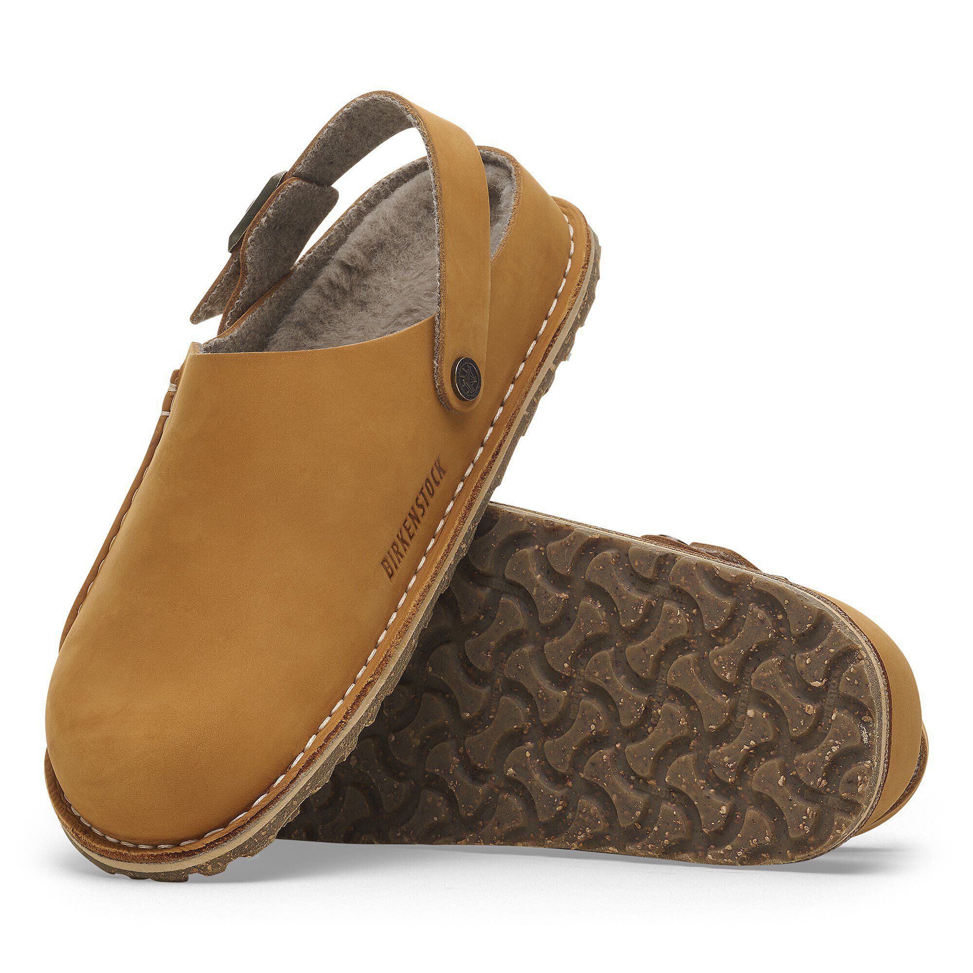 루트리 프리미엄 천연 가죽 누벅 with outer sole details