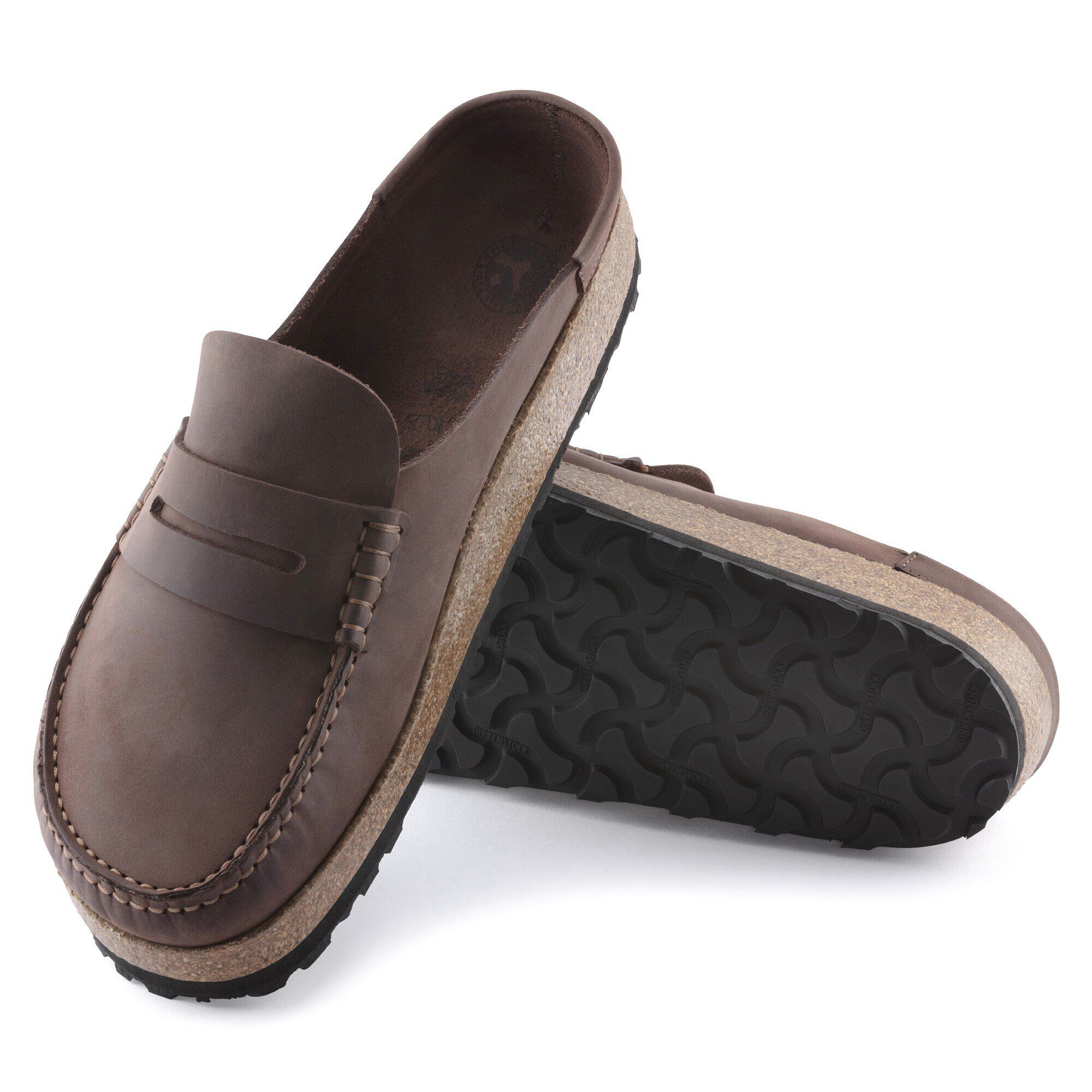 Naples Natural Leather Oiled with outer sole details