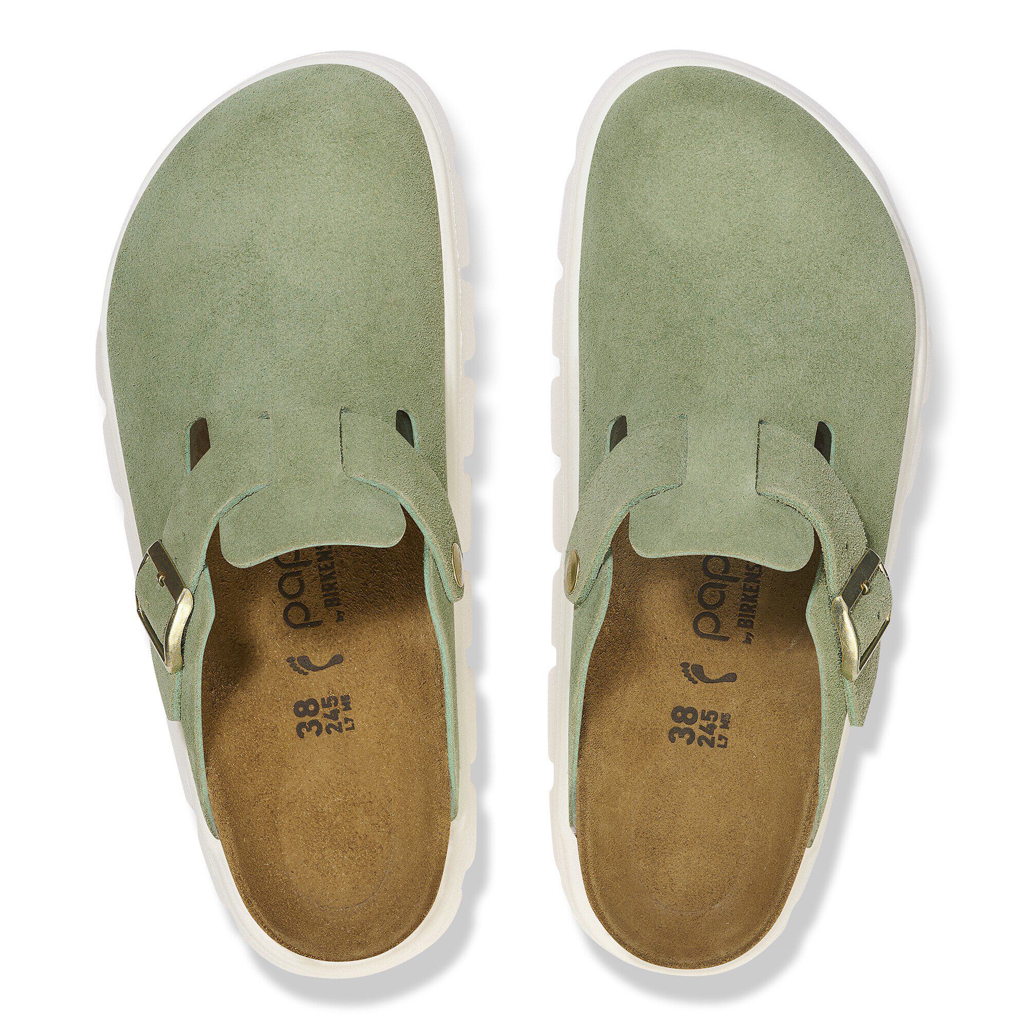 Boston Chunky Suede Leather - a top view