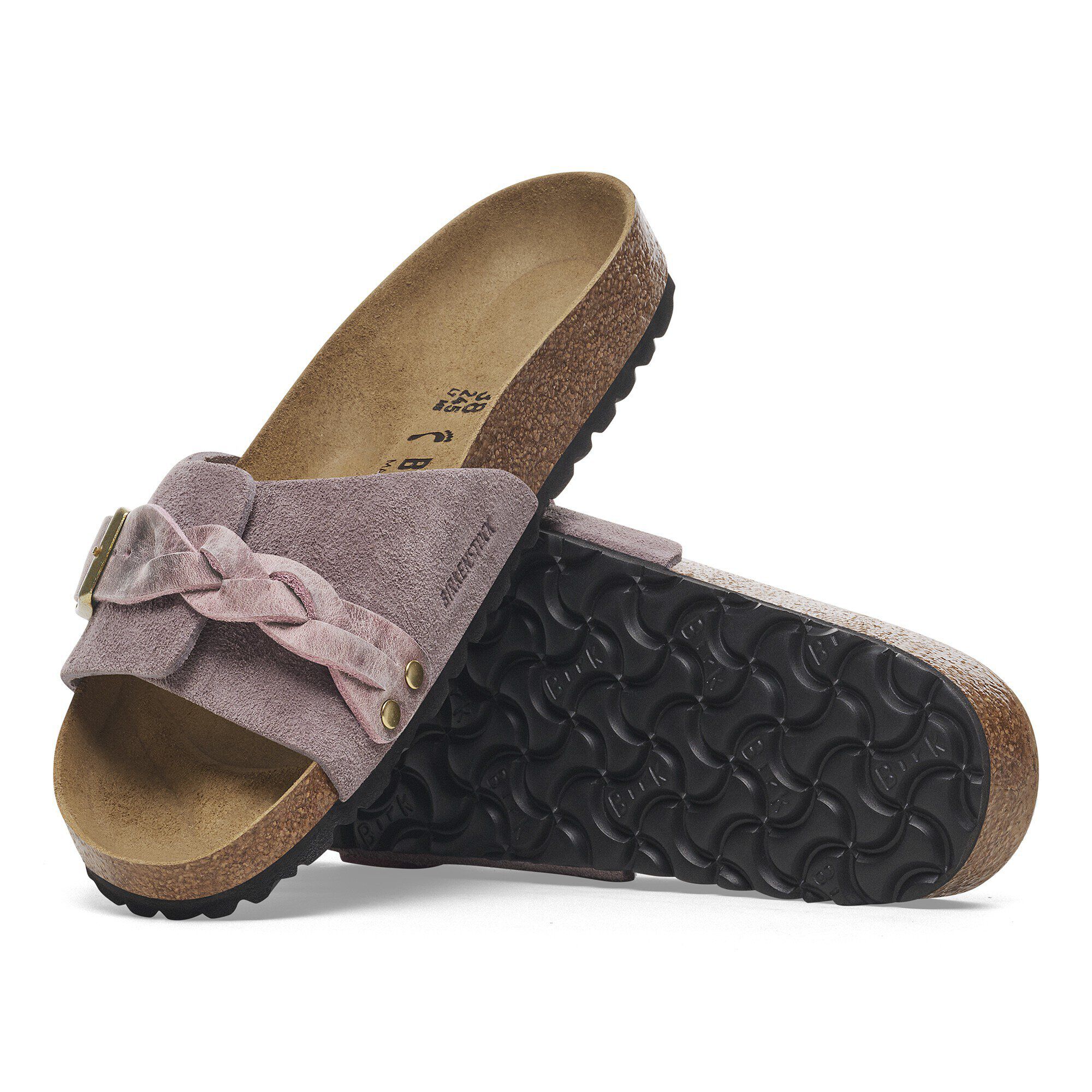 Oita Braided Suede Leather with outer sole details