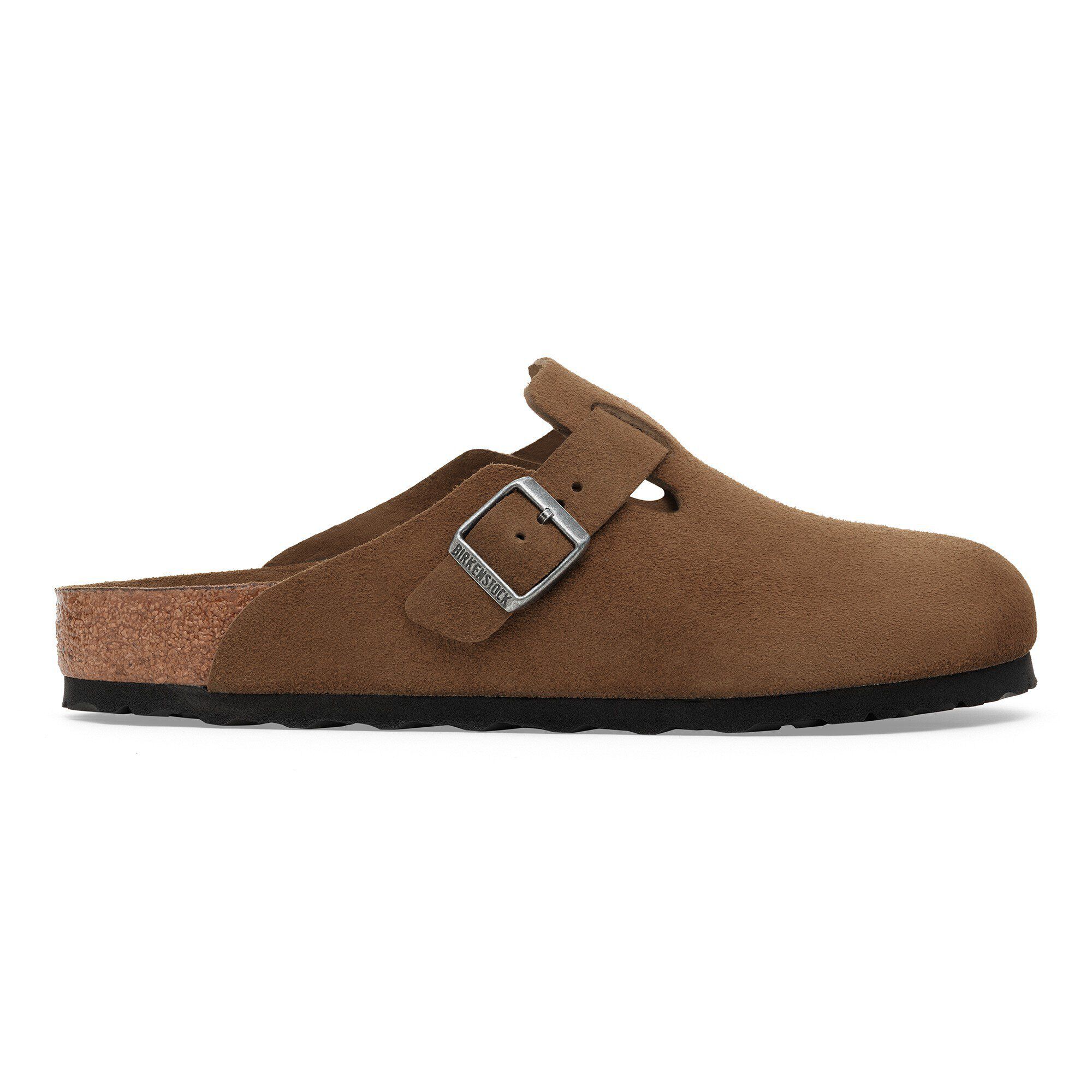 Boston Soft Footbed Suede Leather - a side view