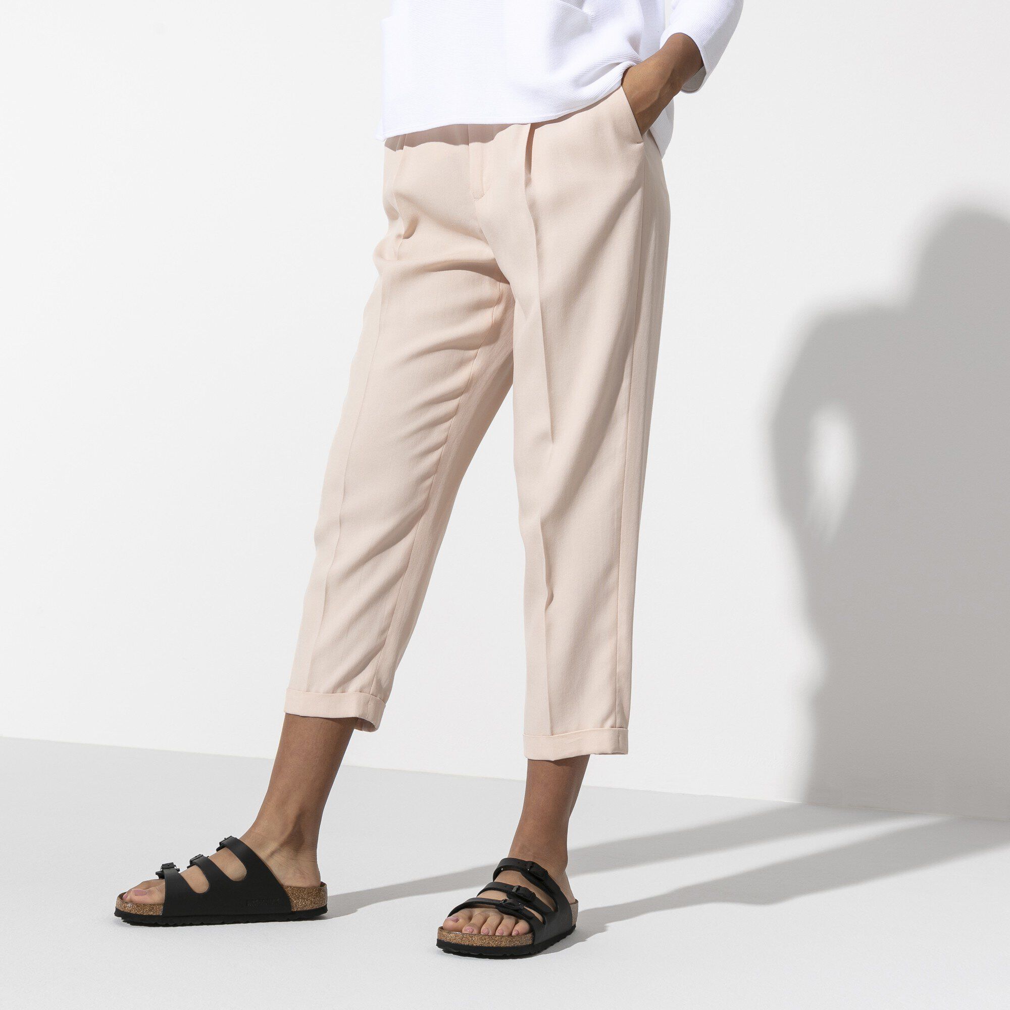 Florida Soft Footbed Birko-Flor with a female model