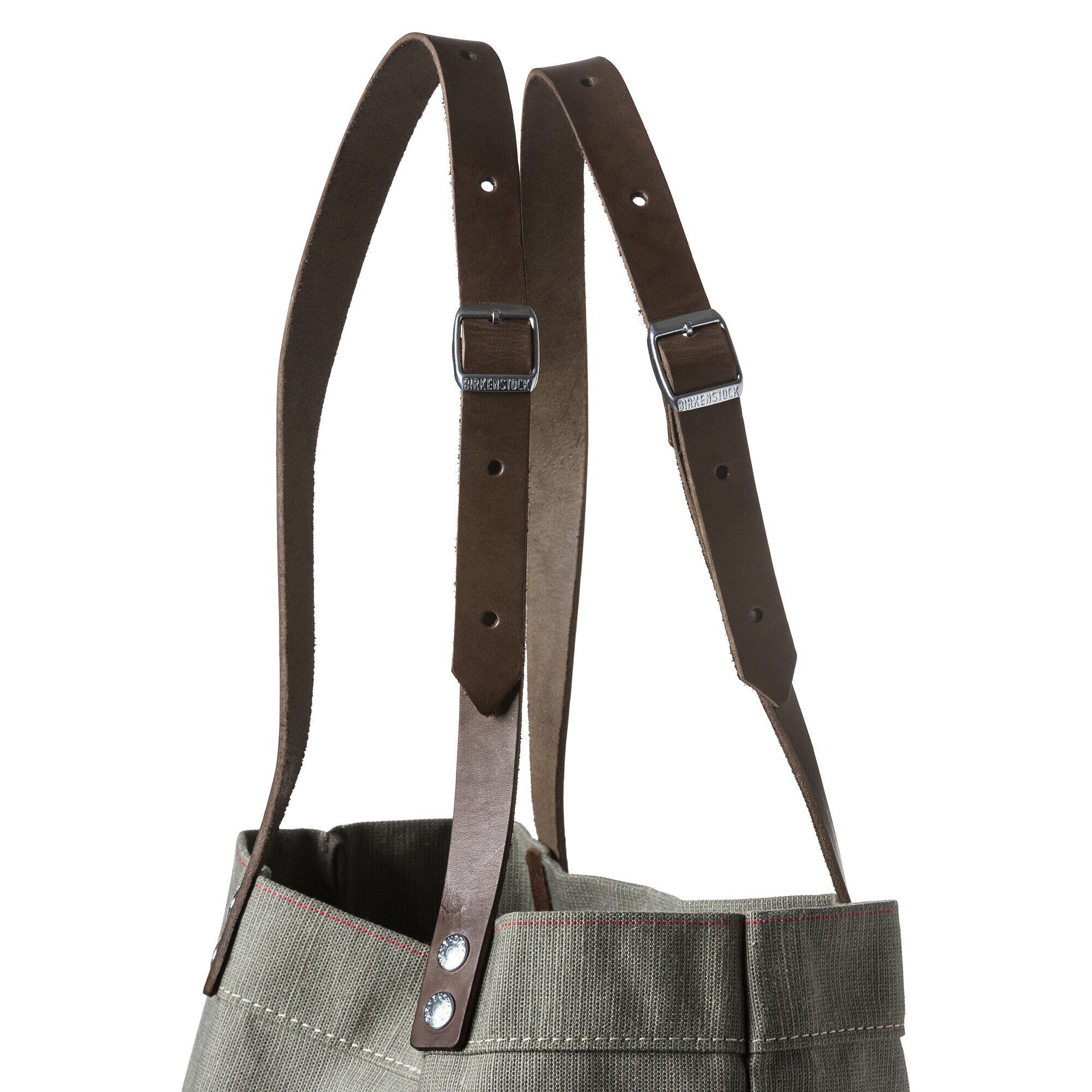 Bag Cologne Large / コロン バッグ L ナチュラルレザー/テキスタイル Close-up view showing material detail