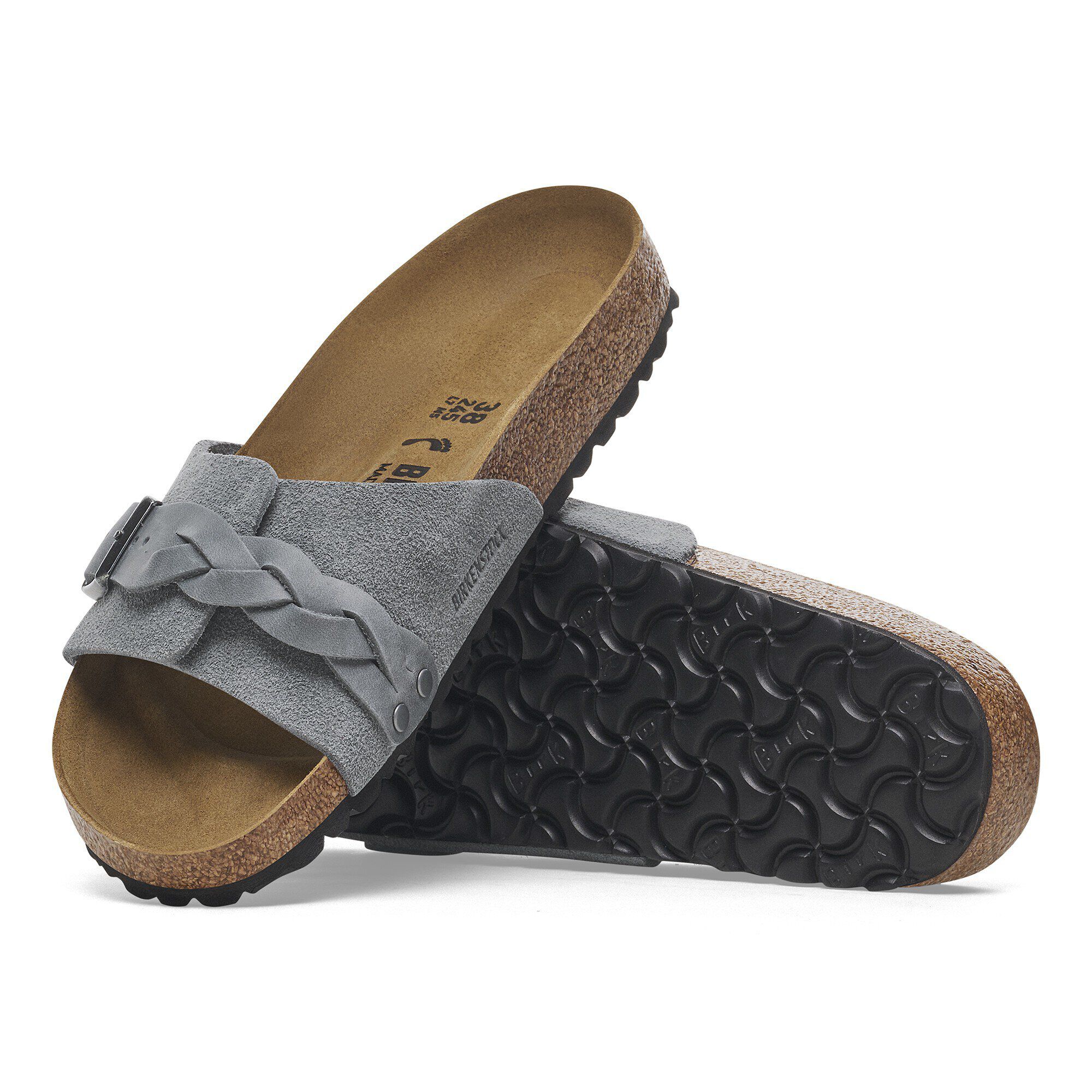Oita Braided Suede Leather with outer sole details