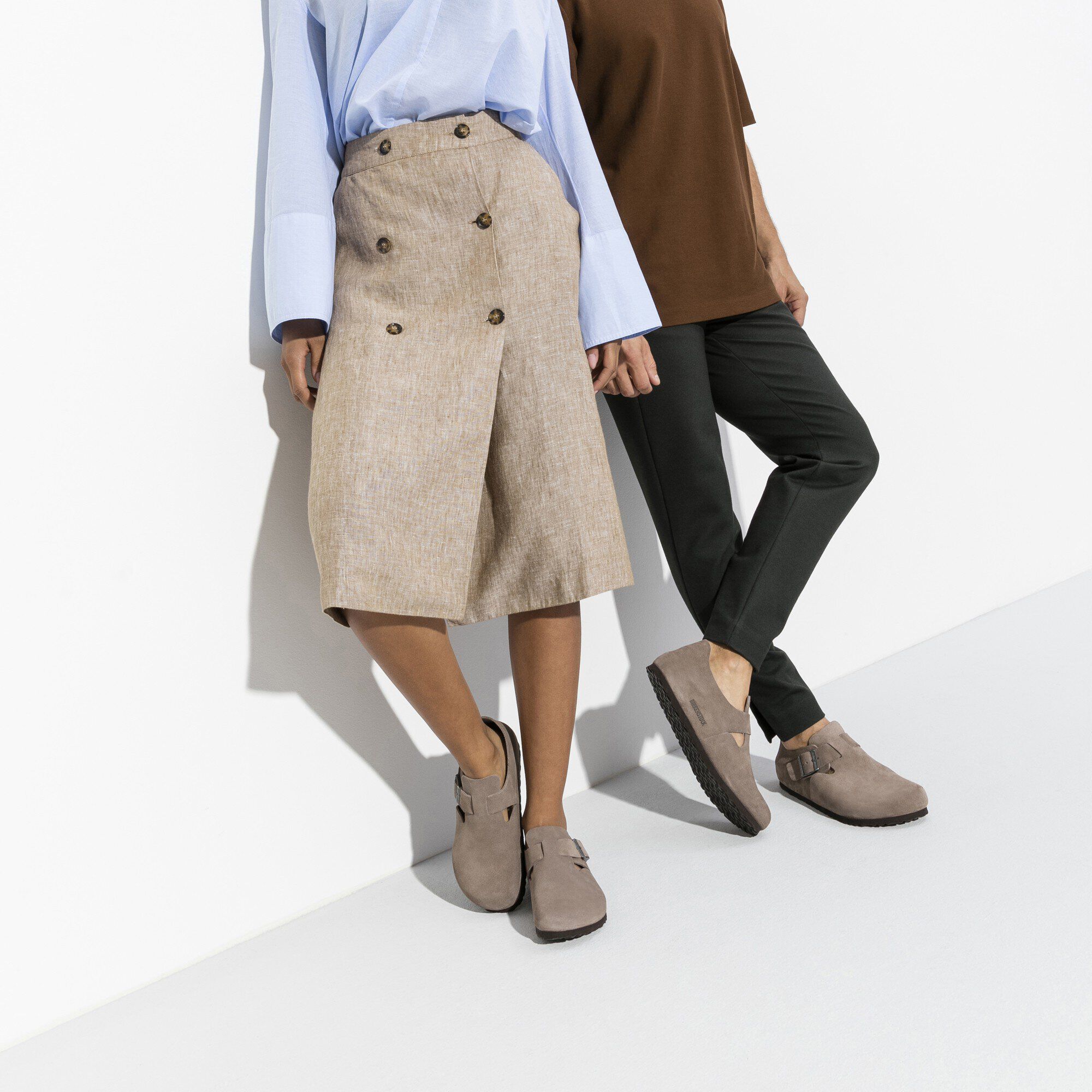 London / ロンドン」（スエードレザー、トープ）| BIRKENSTOCK（日本）