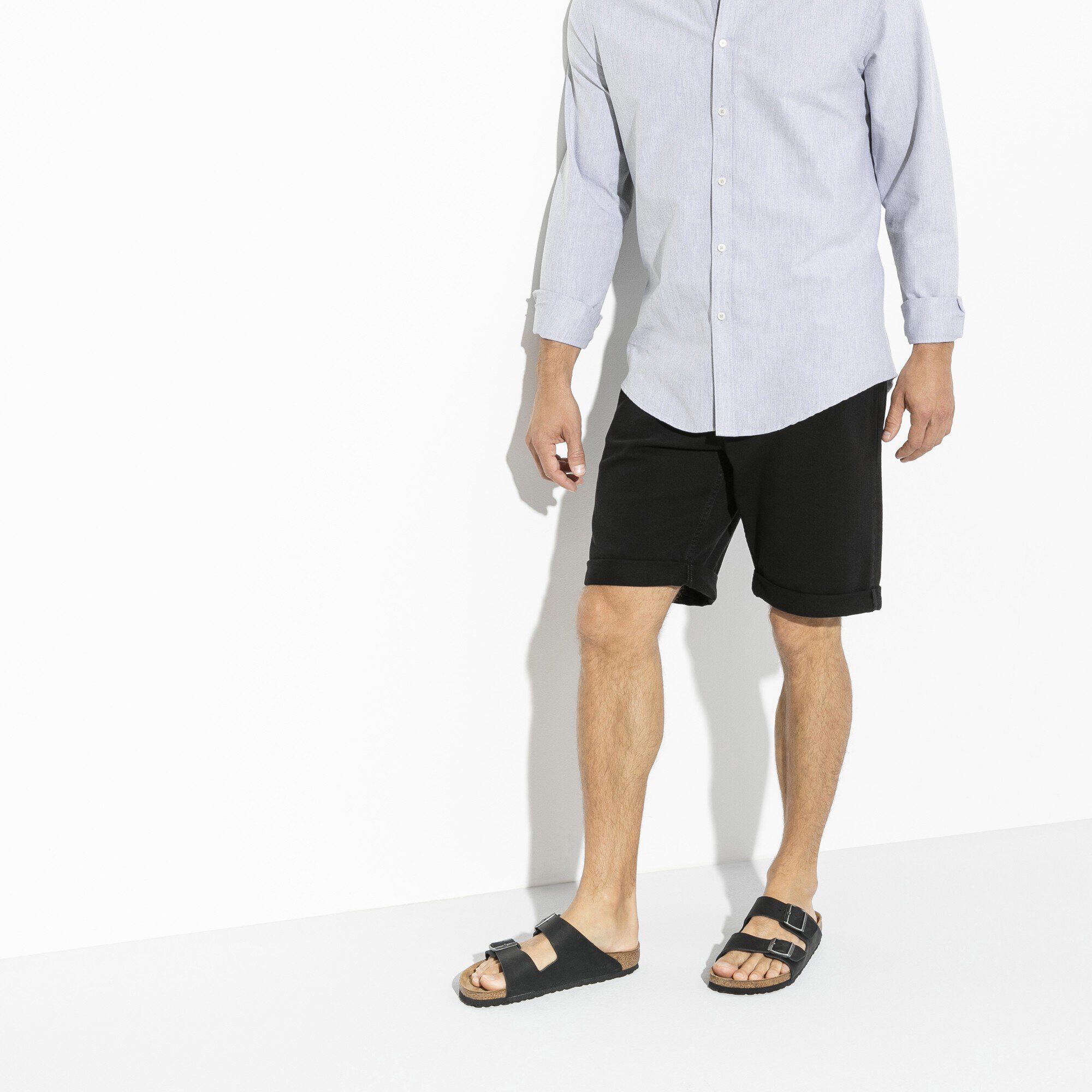 Arizona Natural Leather Oiled Close-up view showing material detail