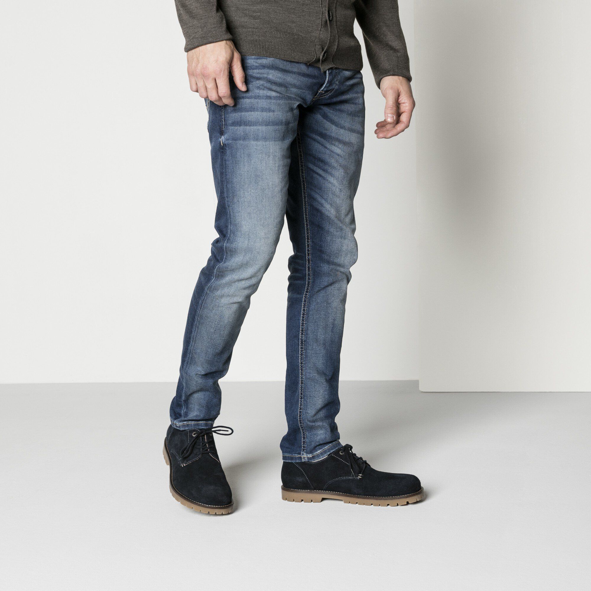   Close-up with a male model