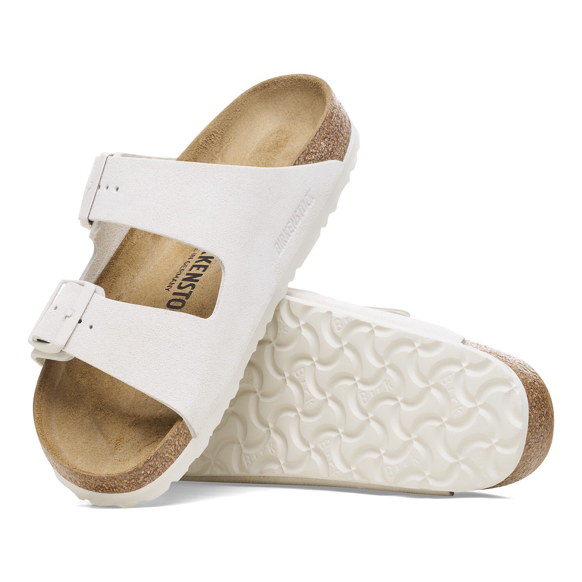 Arizona Suede Leather in Color Antique White | BIRKENSTOCK Hong Kong