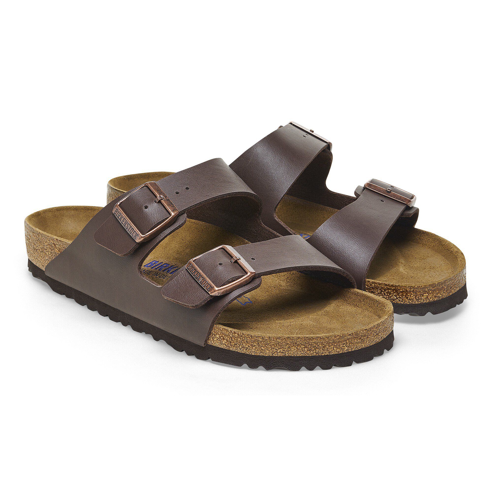 Arizona Soft Footbed Birko-Flor - shown as a pair