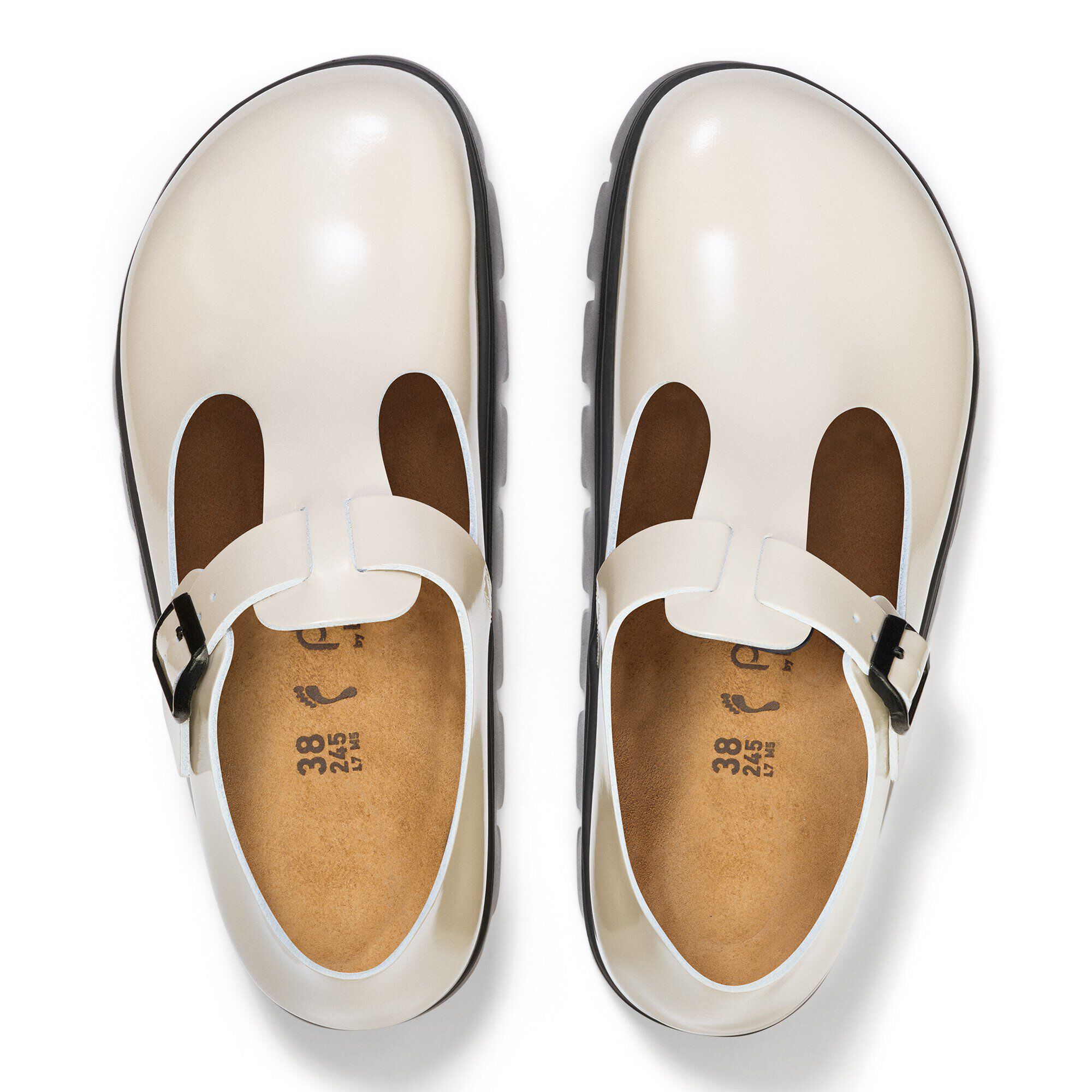 Paris Chunky Natural Leather - a top view