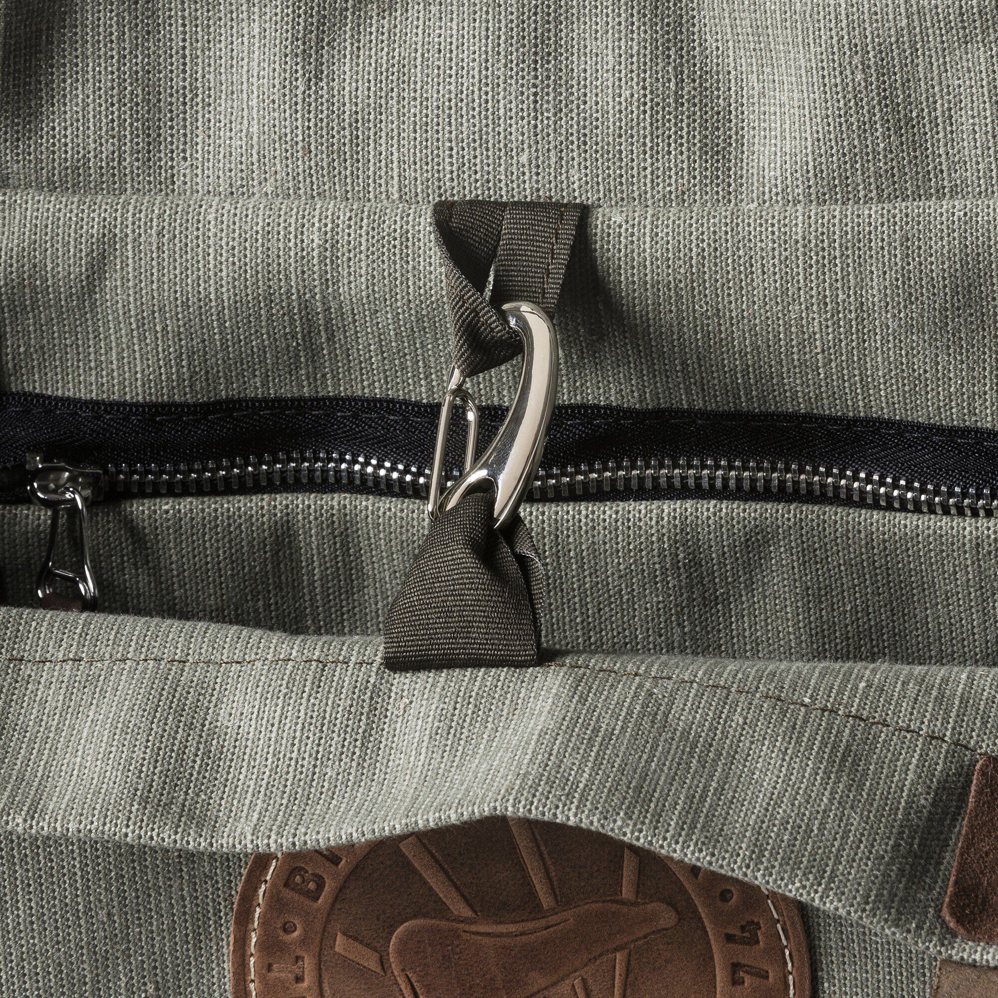 Bag Cologne Large / コロン バッグ L ナチュラルレザー/テキスタイル Close-up view showing material detail