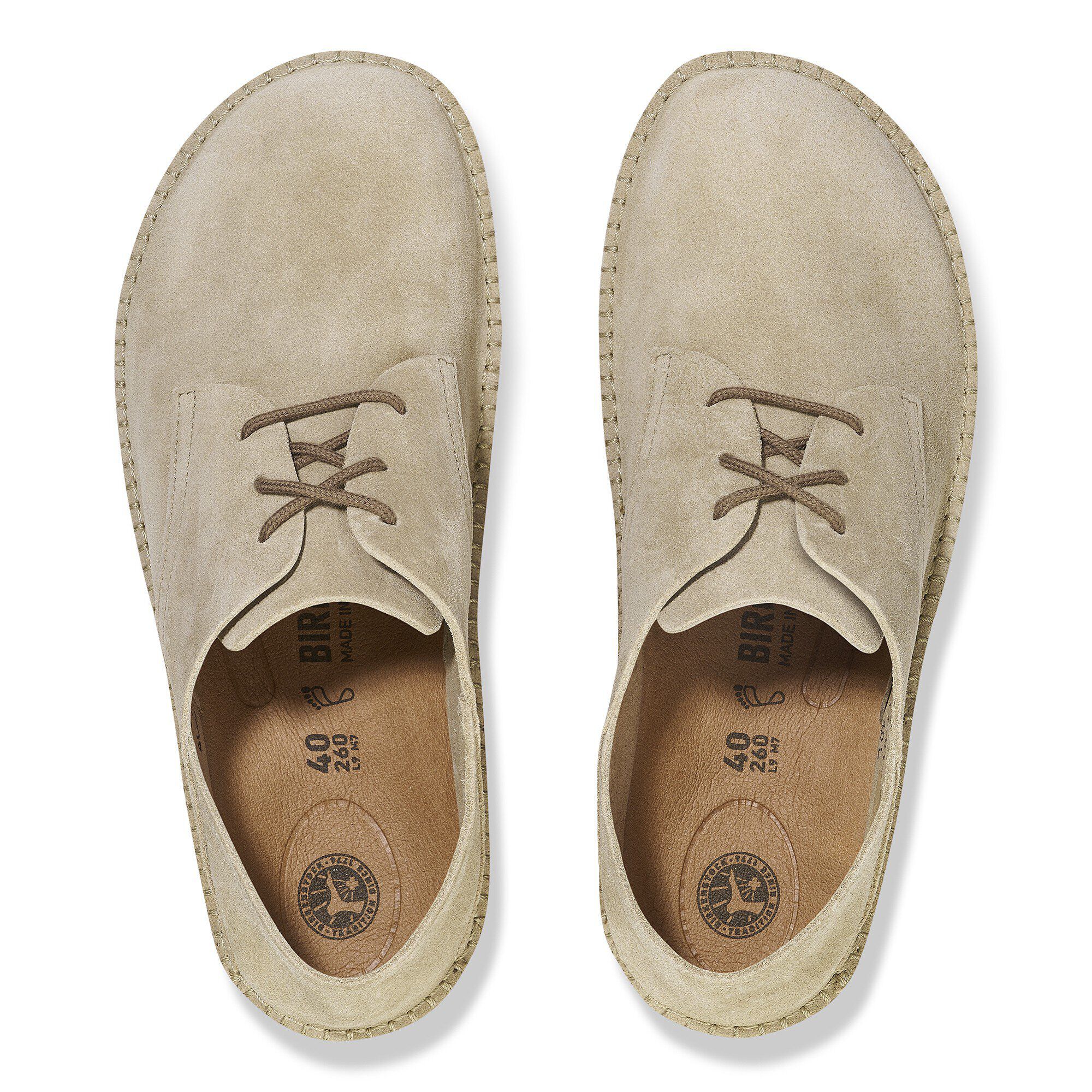 Gary Suede Leather - a top view