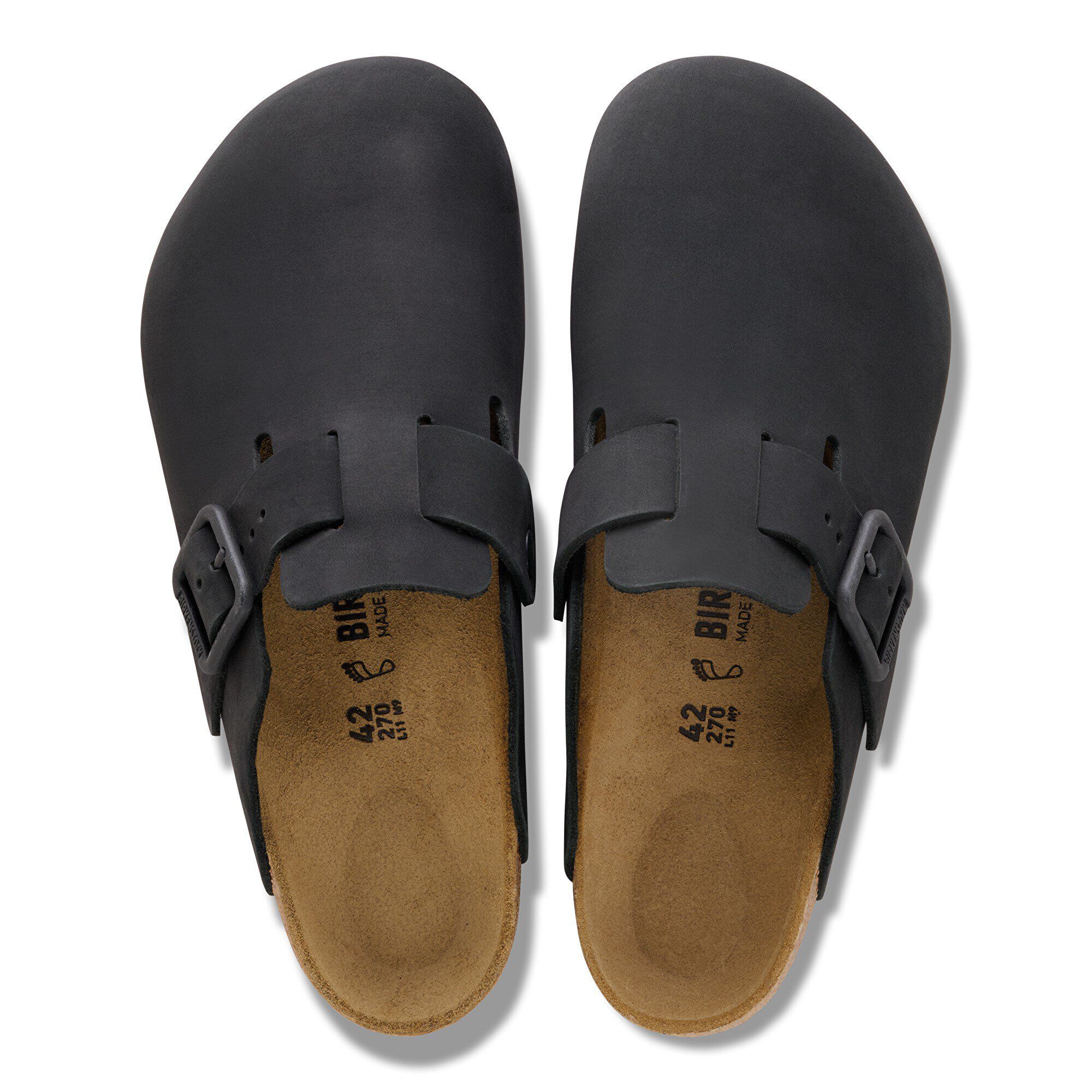 Boston Wire Buckle Nubuk Leather - a top view