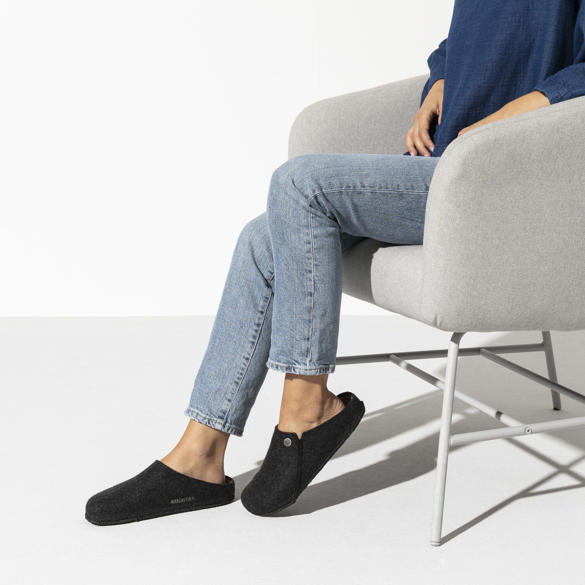 Zermatt Felt with a female model