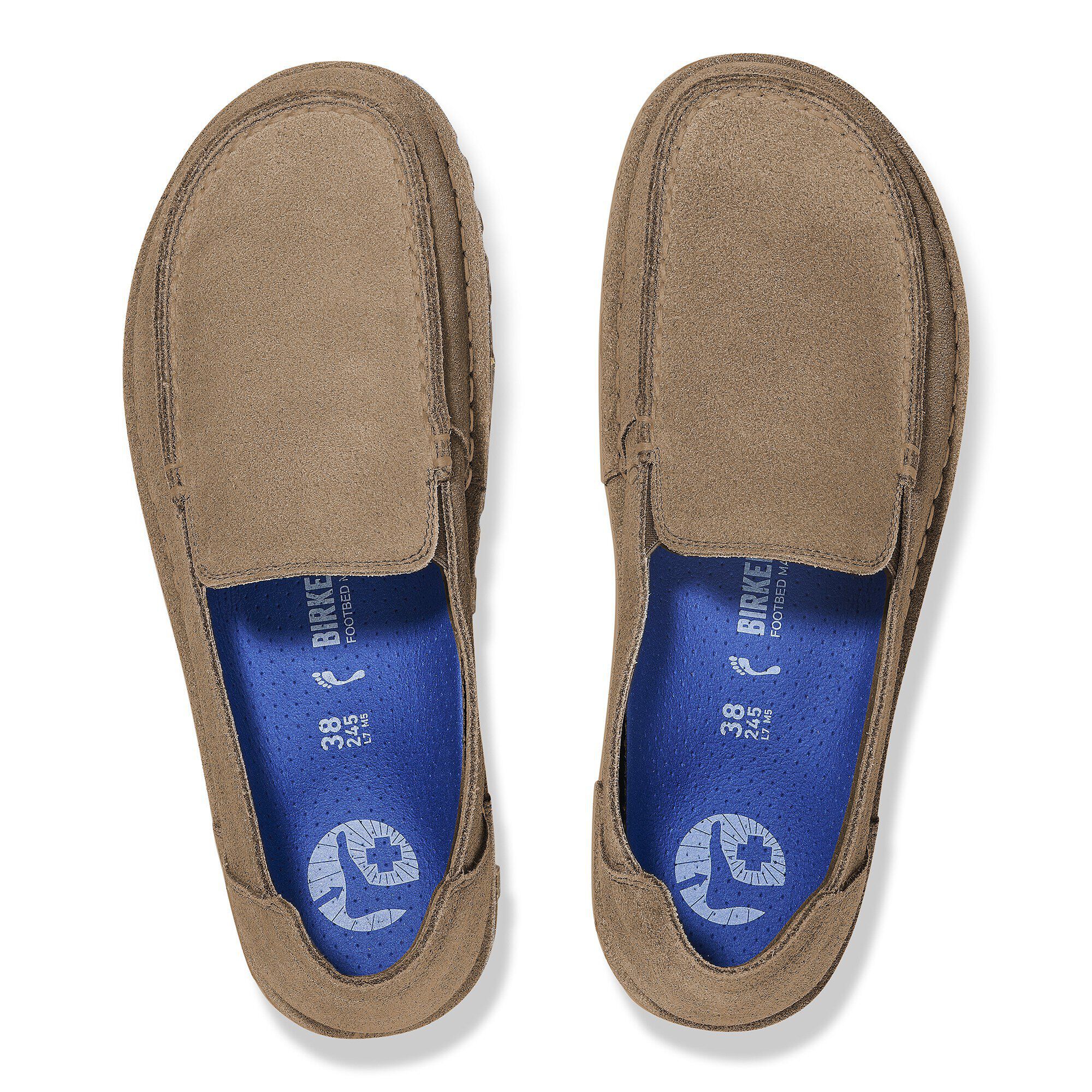 Utti Slip On Suede Leather - a top view