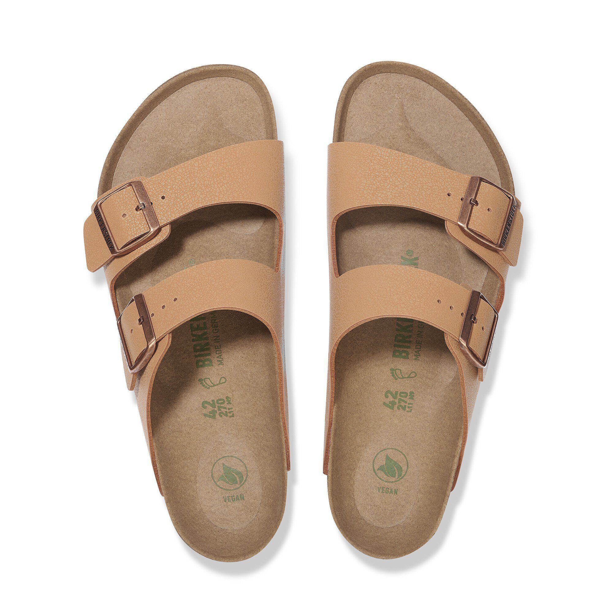Arizona Vegan Birko-Flor Nubuk - a top view