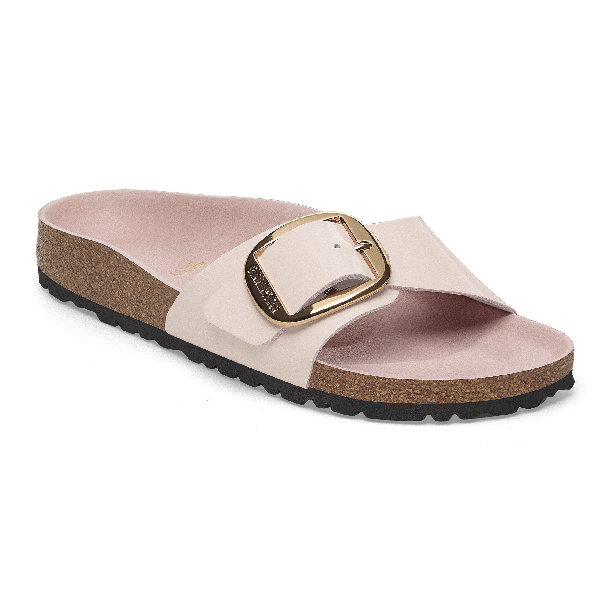 Madrid Big Buckle / マドリッド ビッグバックル ナチュラルレザー パテント - main image