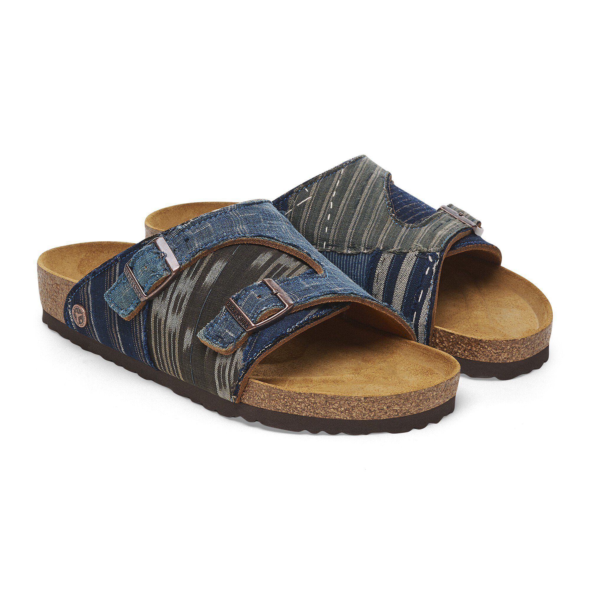 Zurich Boro / チューリッヒ ボロ マテリアル ミックス - shown as a pair