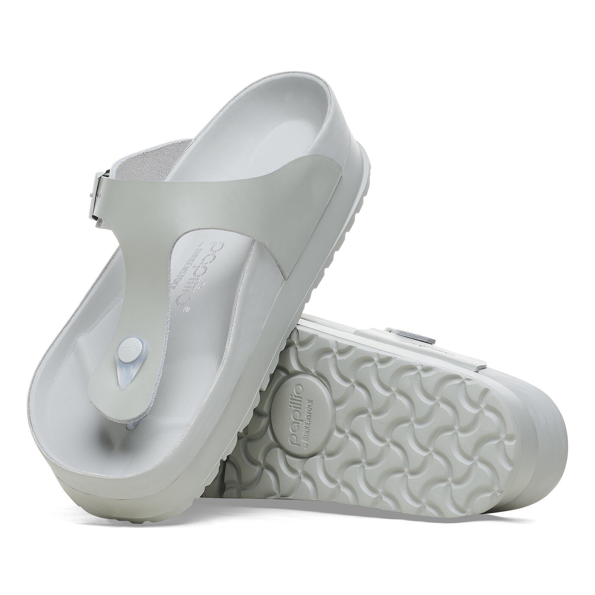 Gizeh PAP Flex Platform Natural Leather with outer sole details