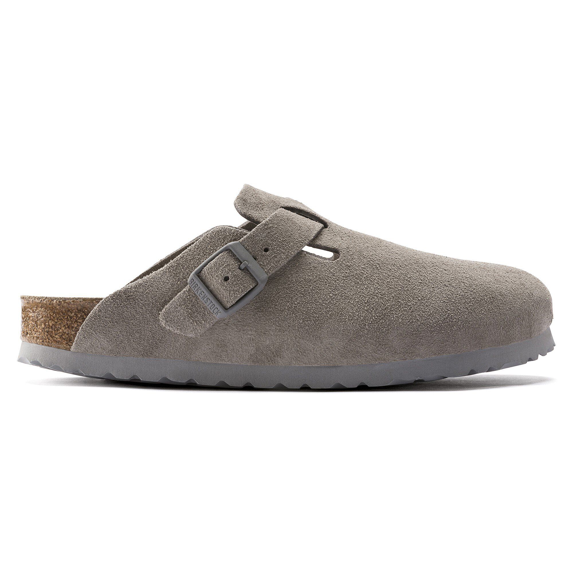 Boston Soft Footbed Suede Leather - a side view