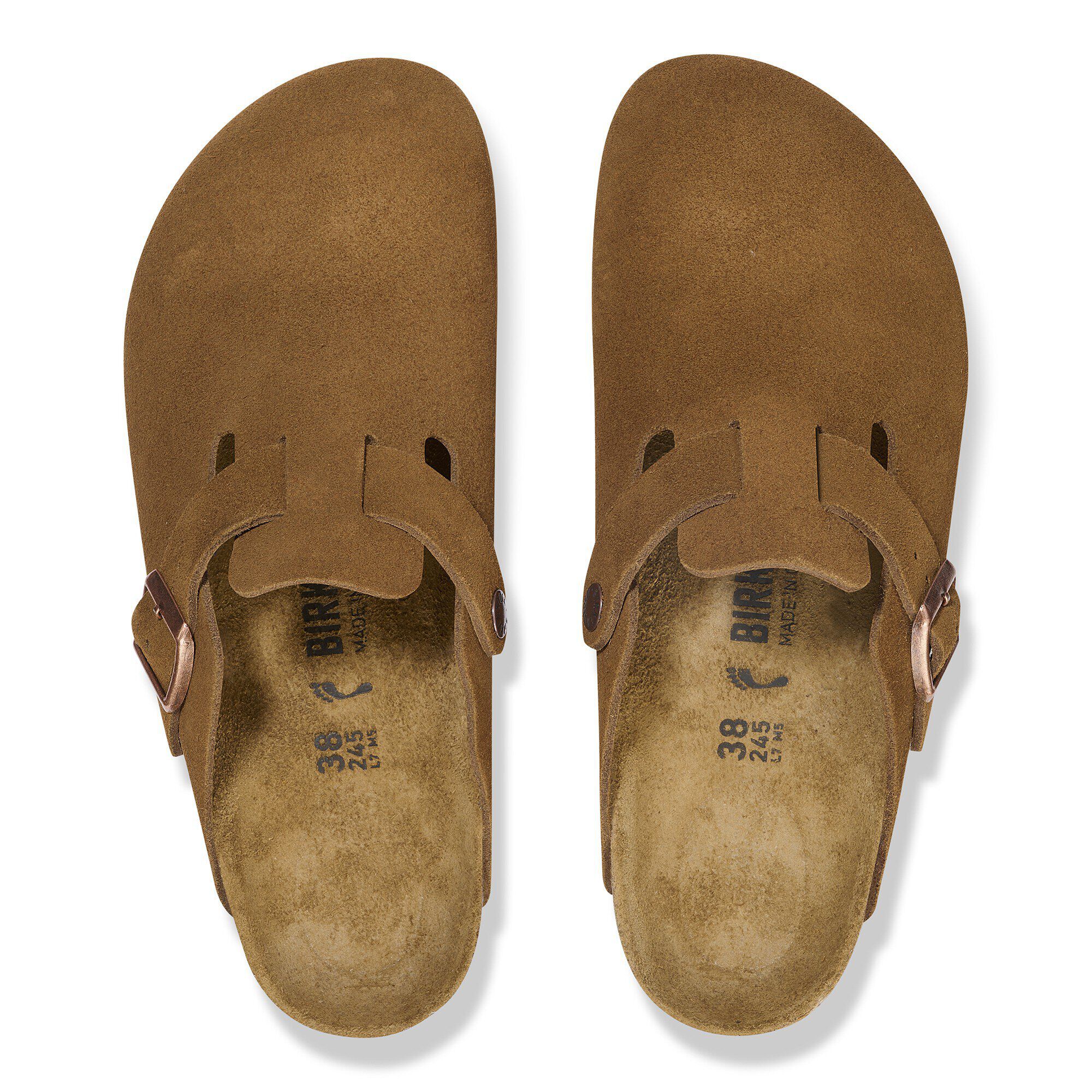 Boston Suede Leather - a top view