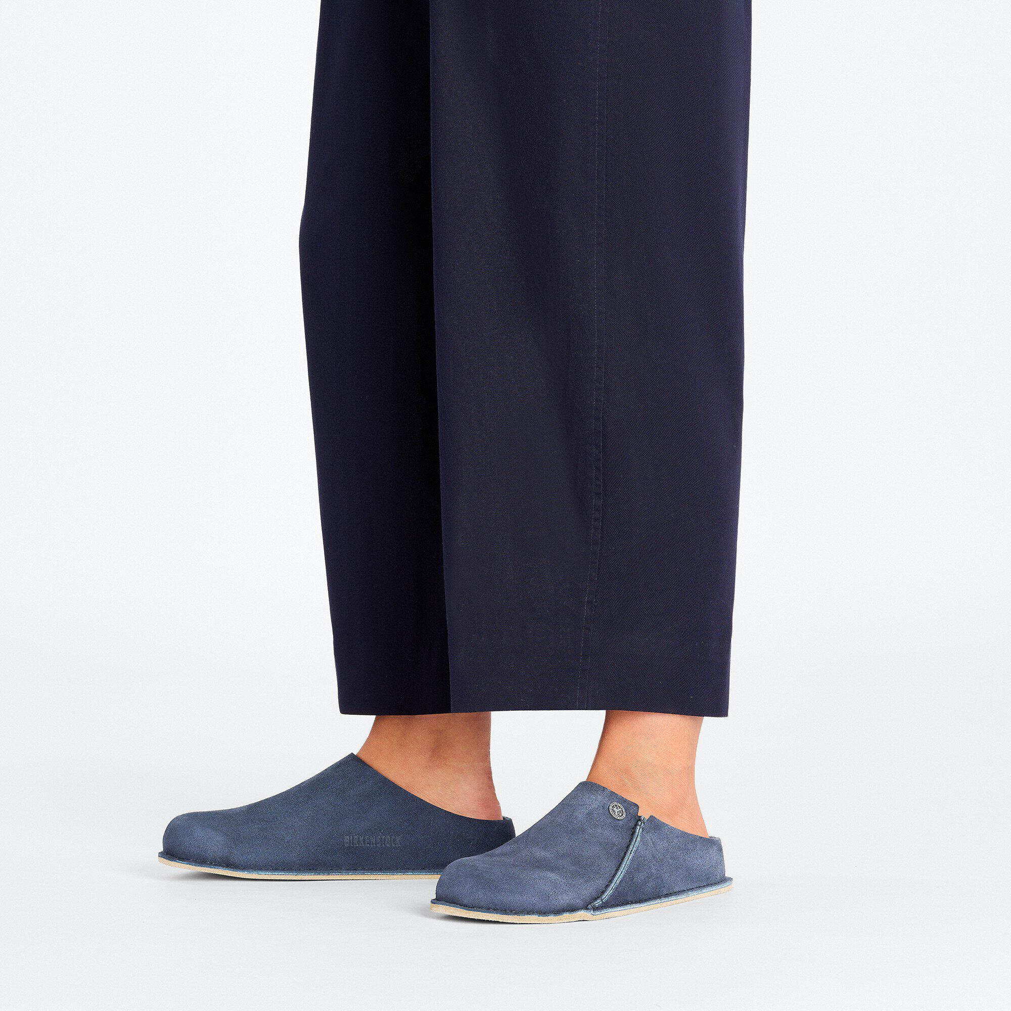 Zermatt Premium Suede LEA Sole Suede Leather with a female model