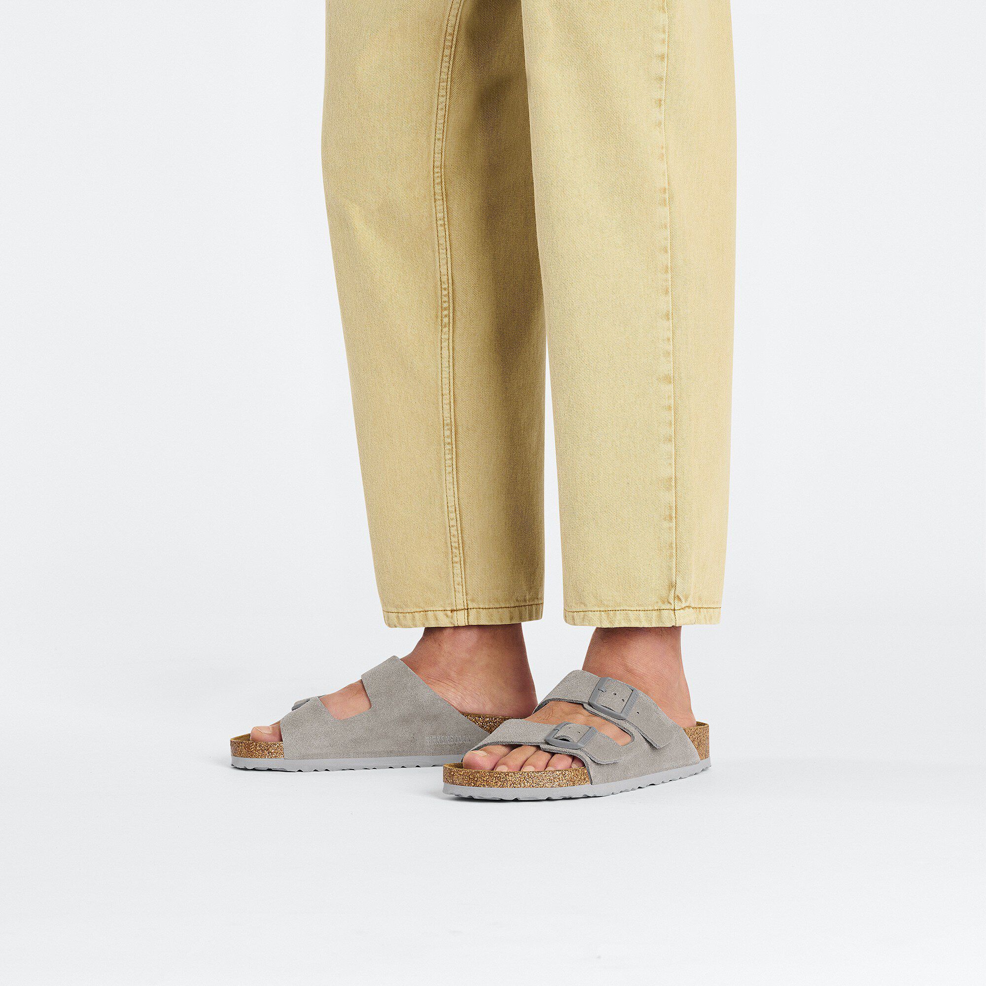 Arizona Suede Leather Close-up with a male model