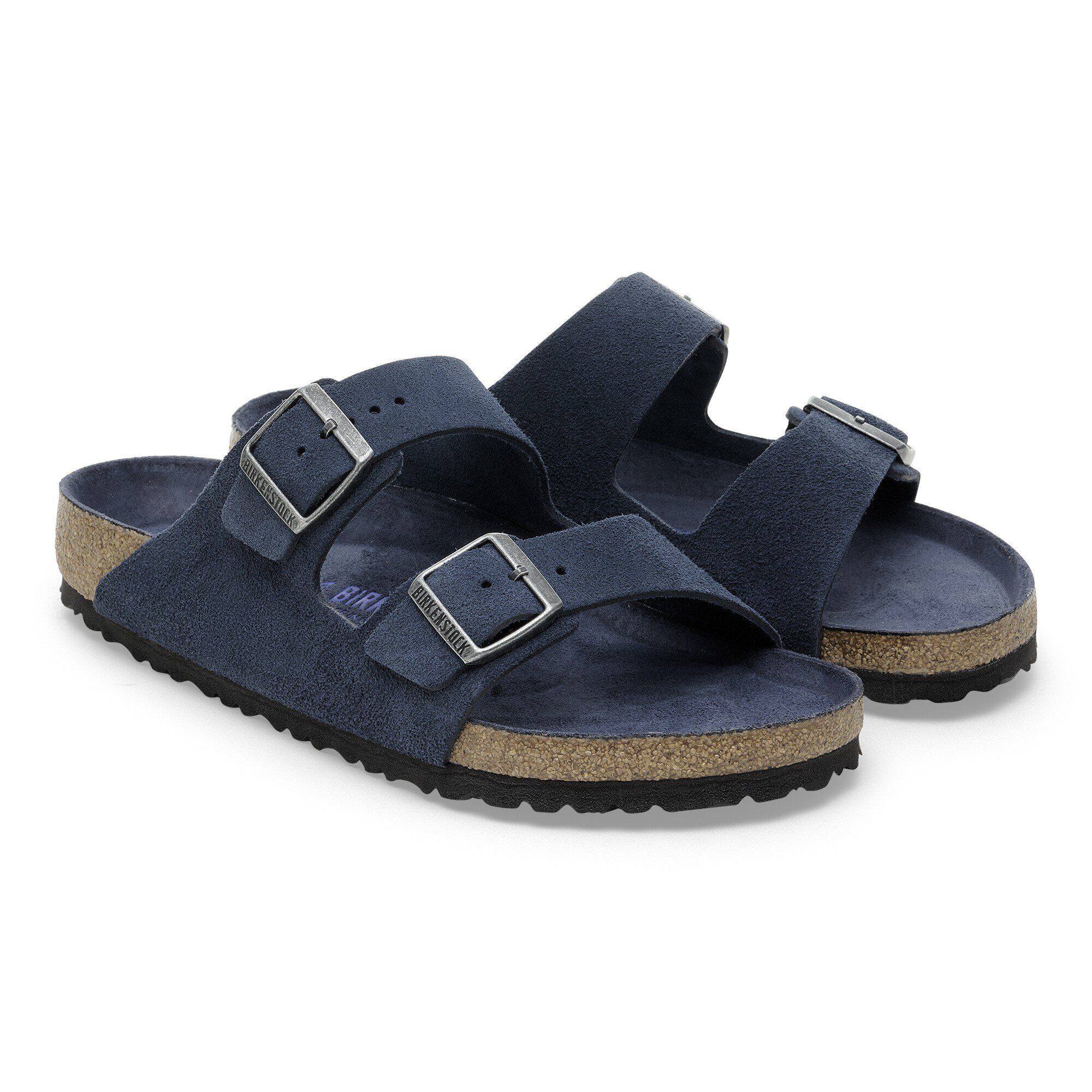 Arizona Soft Footbed / アリゾナ ソフトフットベッド スエードレザー - shown as a pair