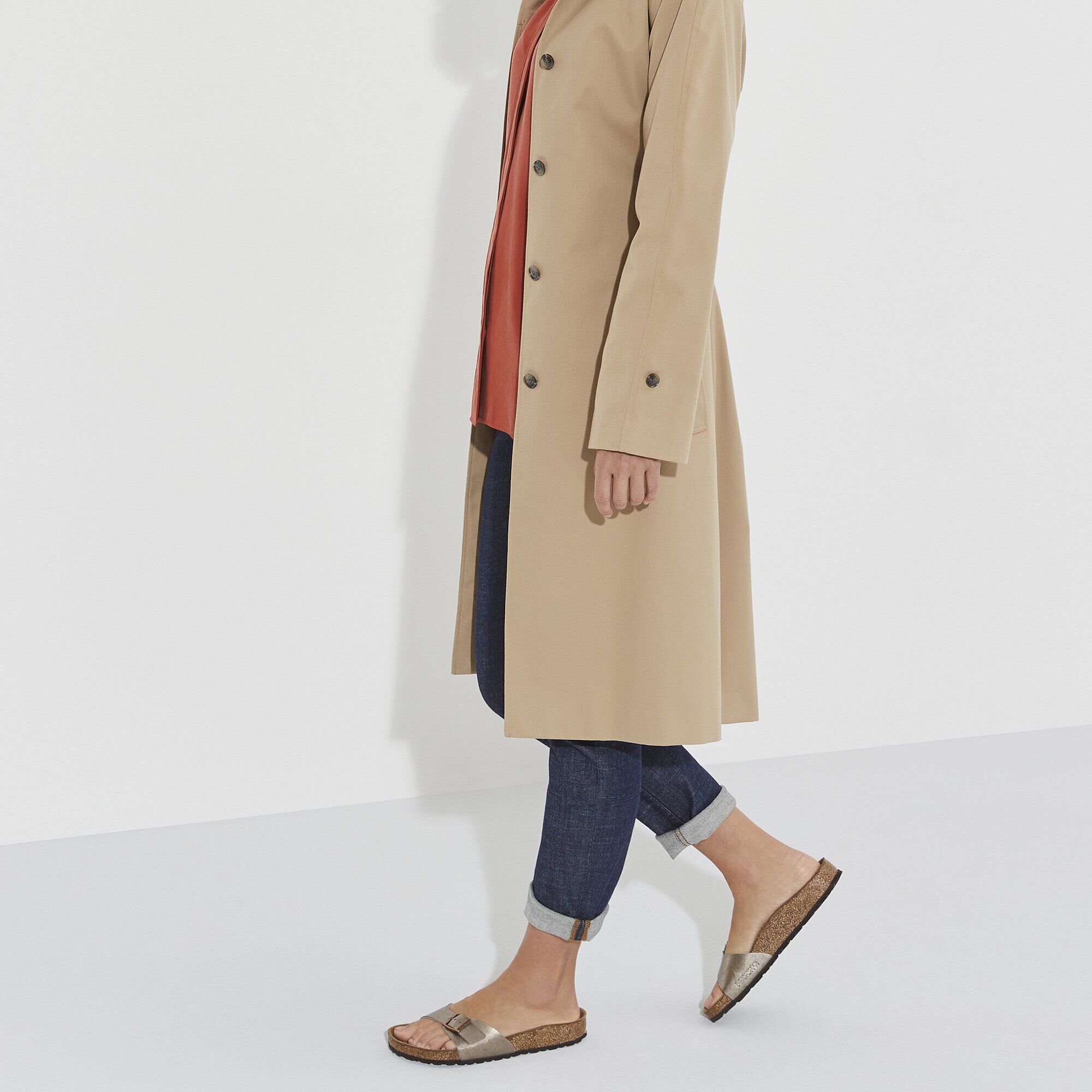 Madrid Birko-Flor with a female model