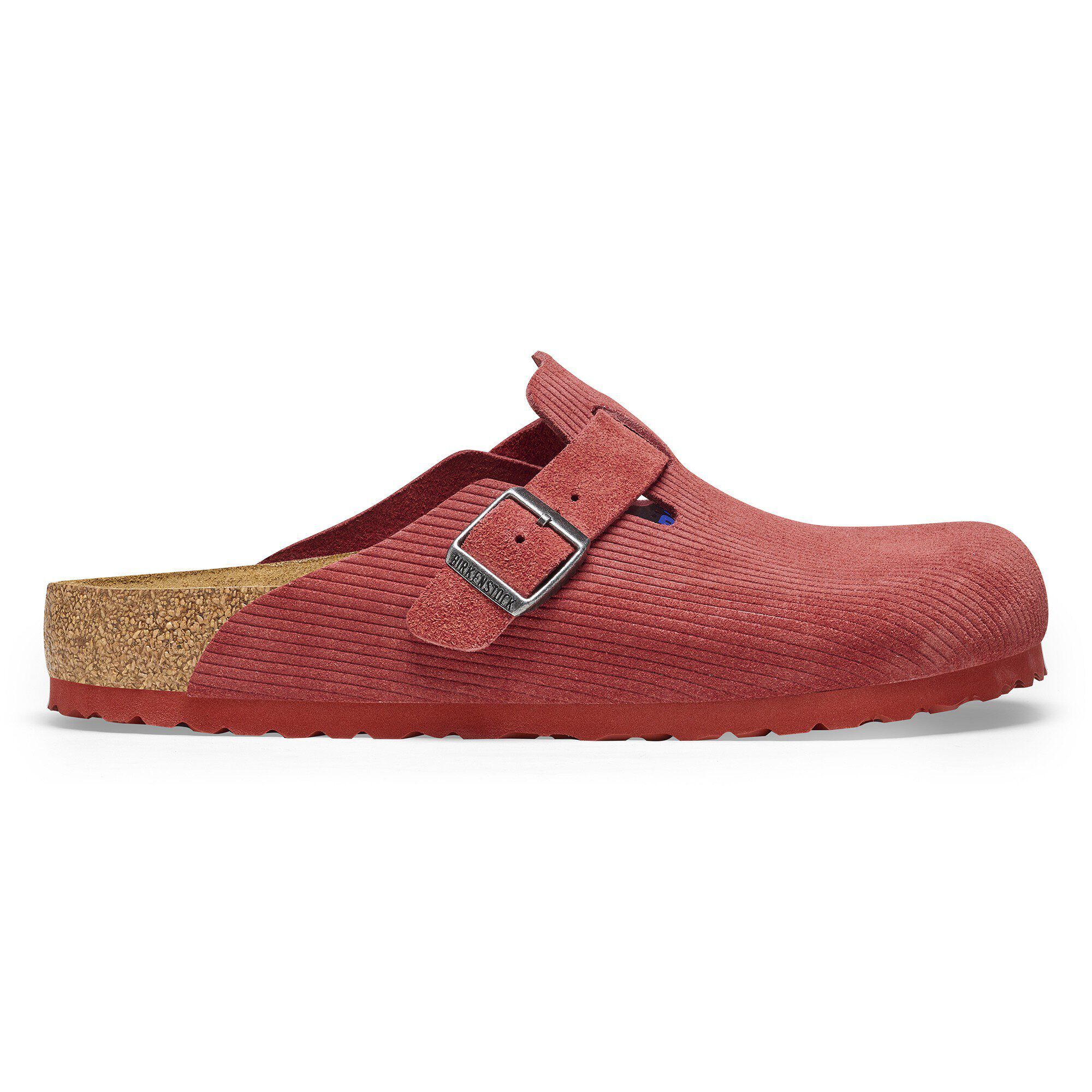 Boston Suede Leather Embossed - a side view