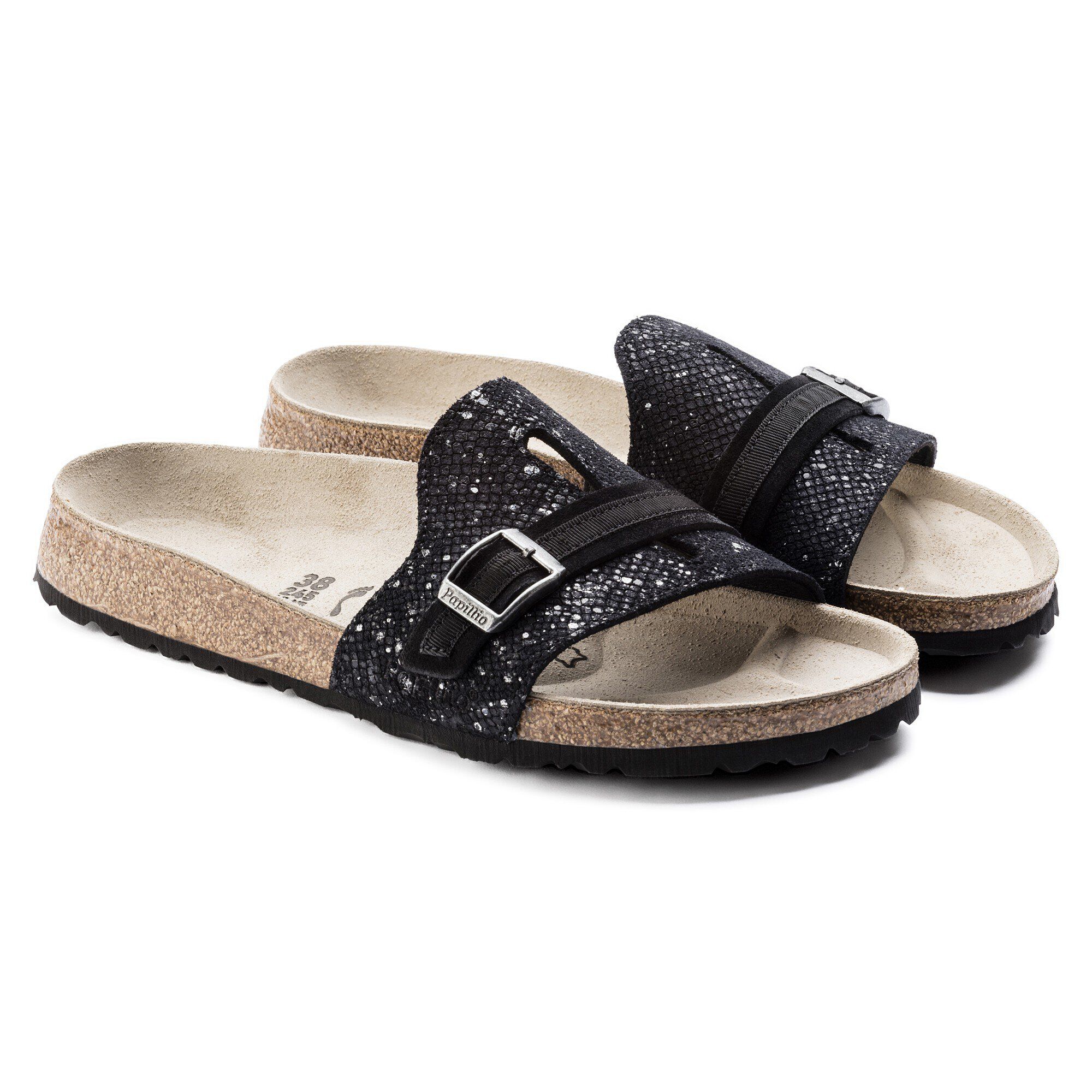 Carmen/カルメン スエード エンボス - shown as a pair