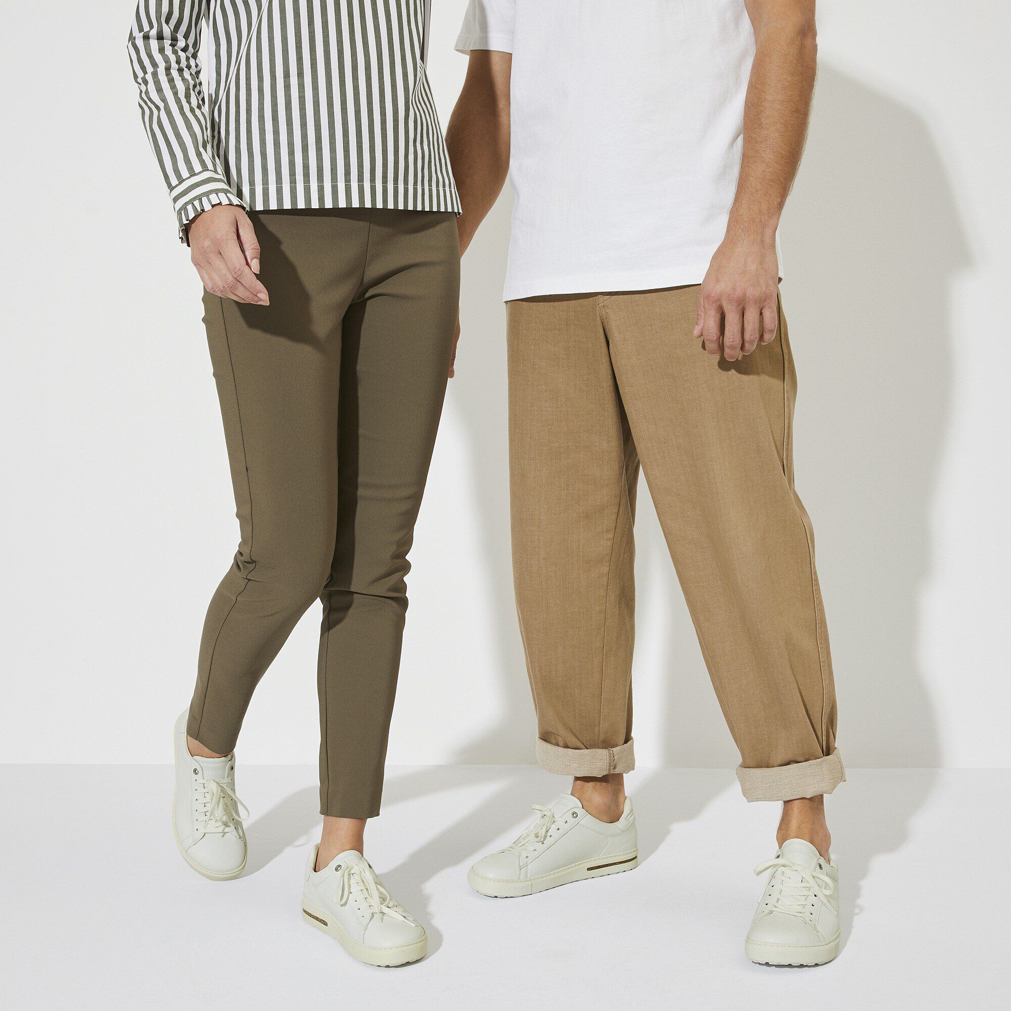 Bend Low Natural Leather, with models