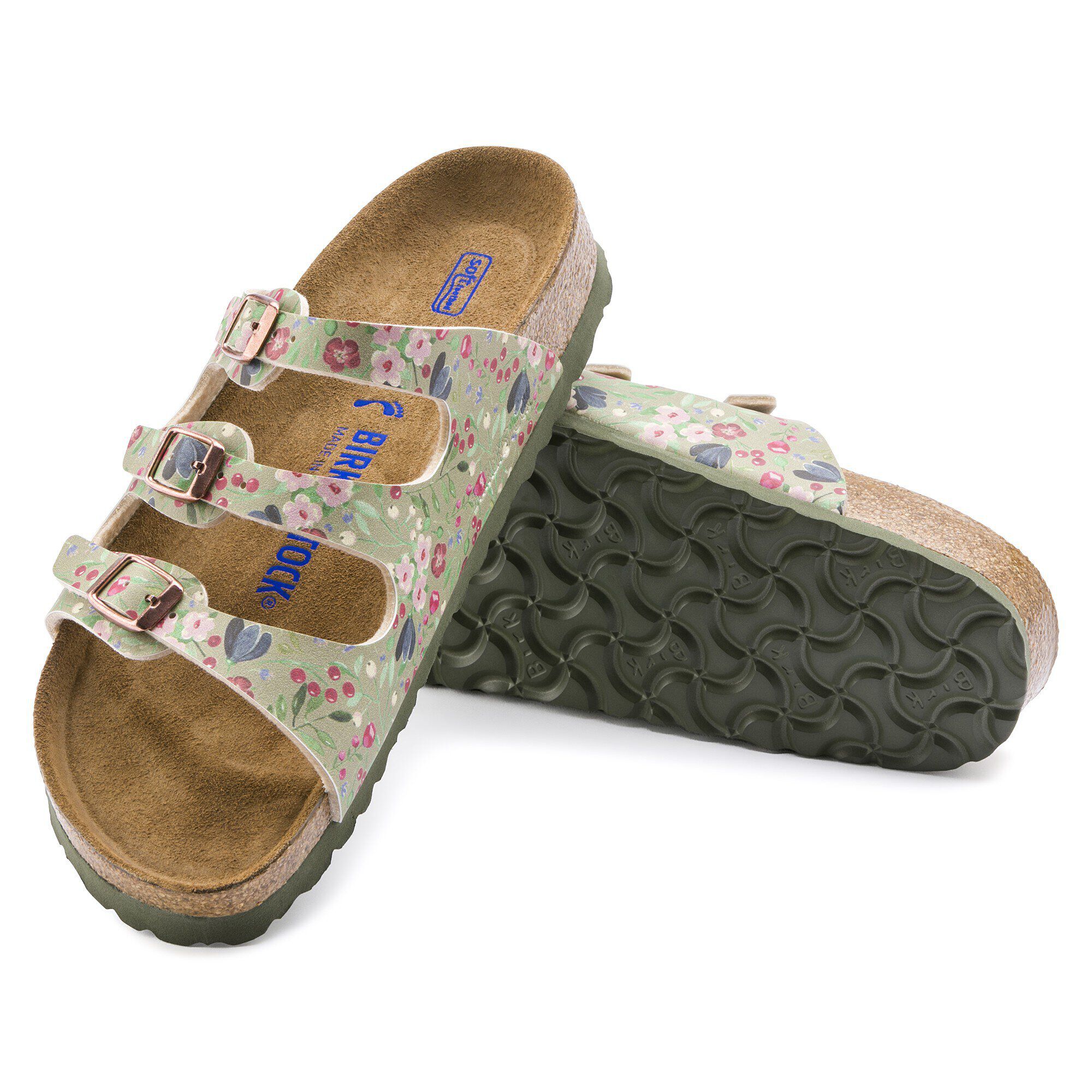 Florida /フロリダ ビルコフロー with outer sole details