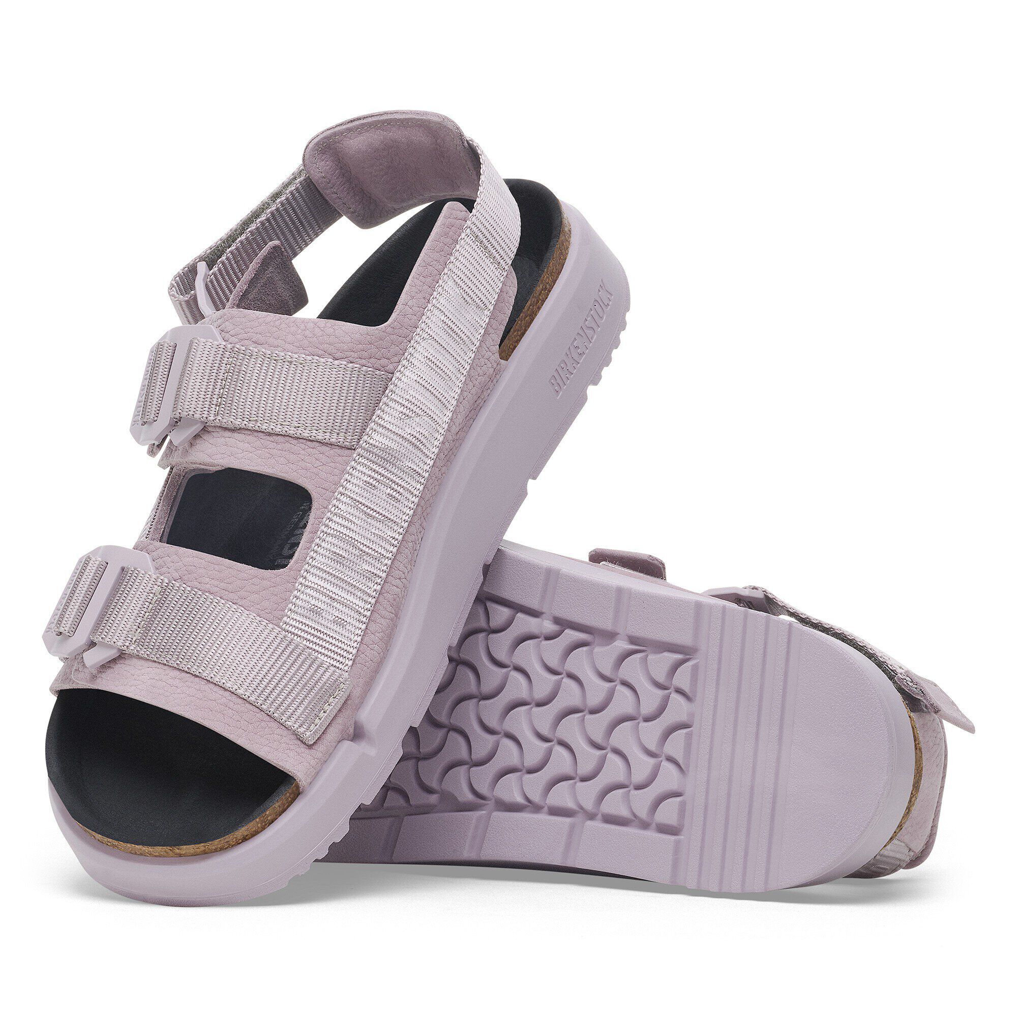 Shinjuku Natural Leather/Textile with outer sole details