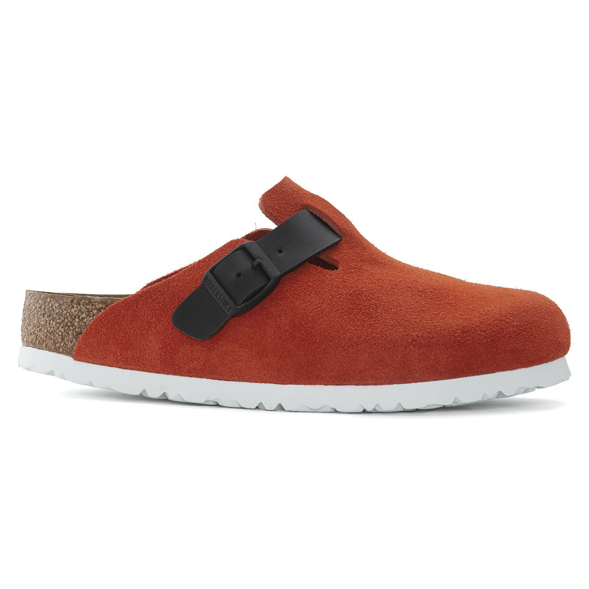 Boston Suede Leather/Birko-Flor - a side view