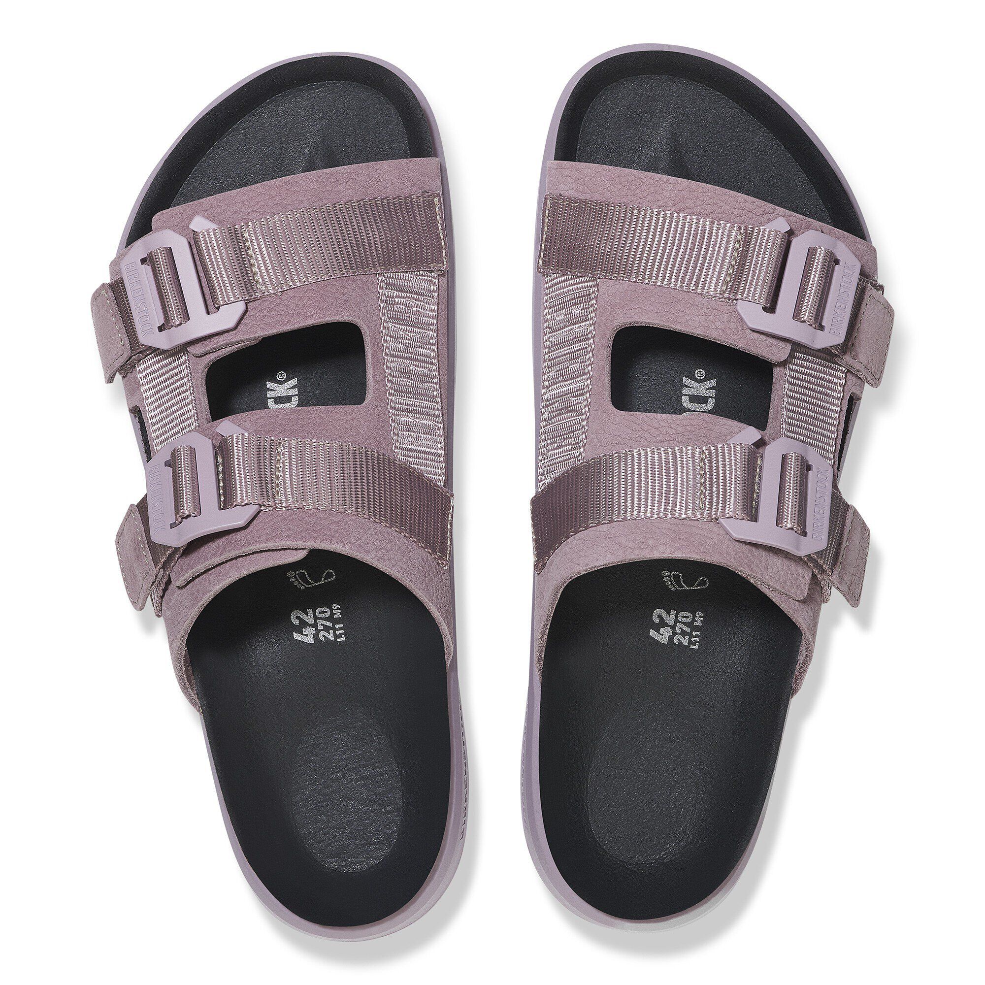 Shinjuku 2 Strap Natural Leather/Textile - a top view