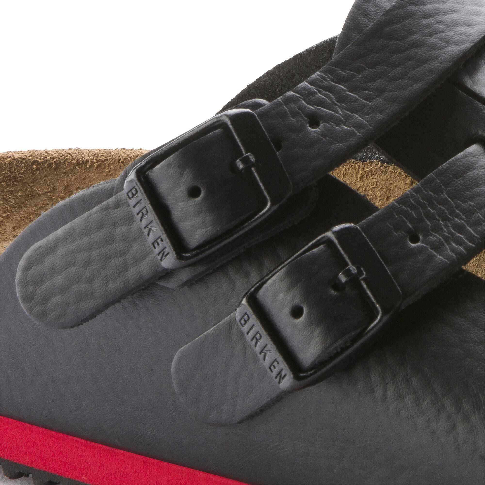 Kay SL Soft Footbed Natural Leather Close-up view showing material detail